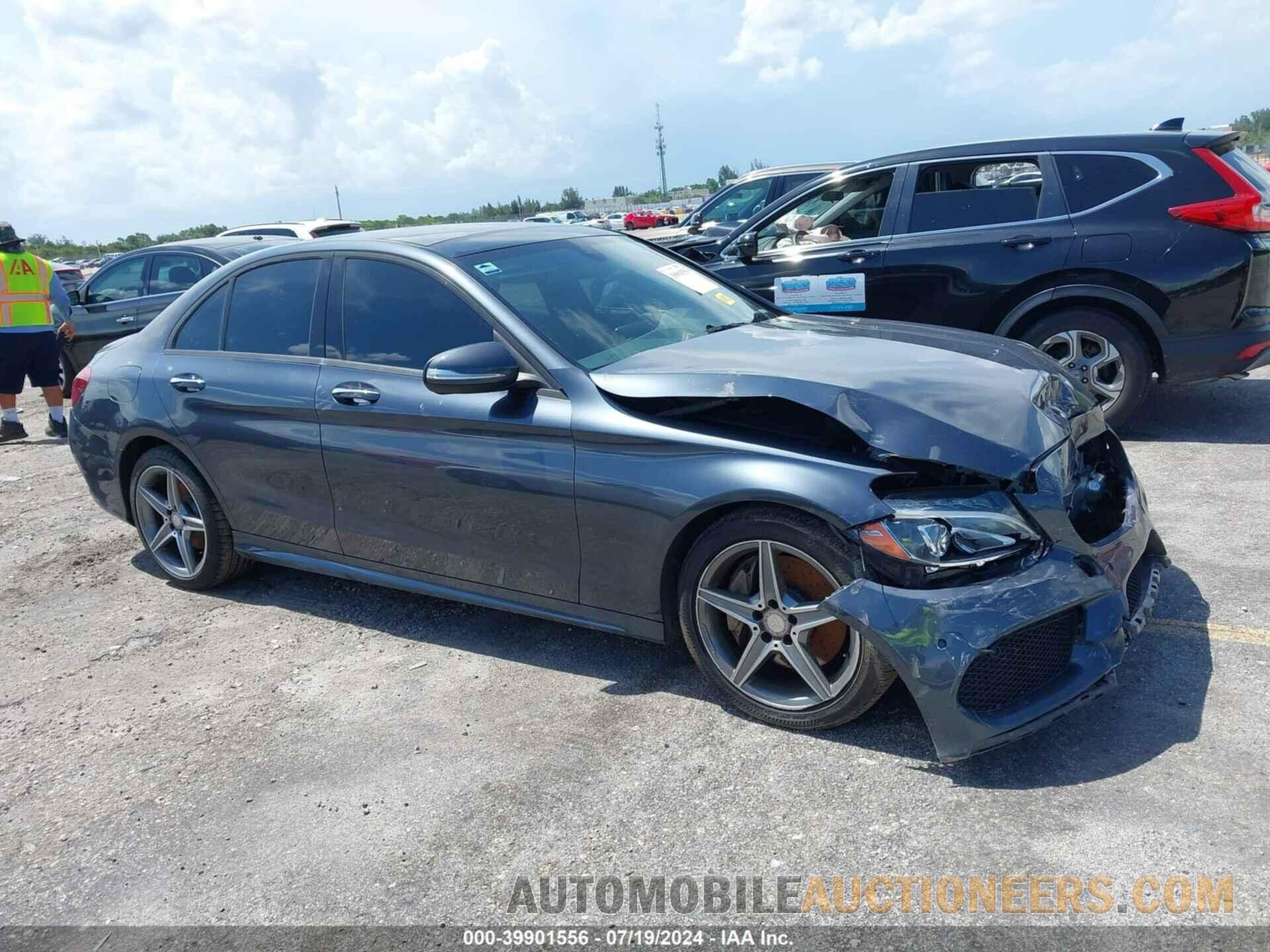 55SWF6GB0FU006246 MERCEDES-BENZ C 400 2015