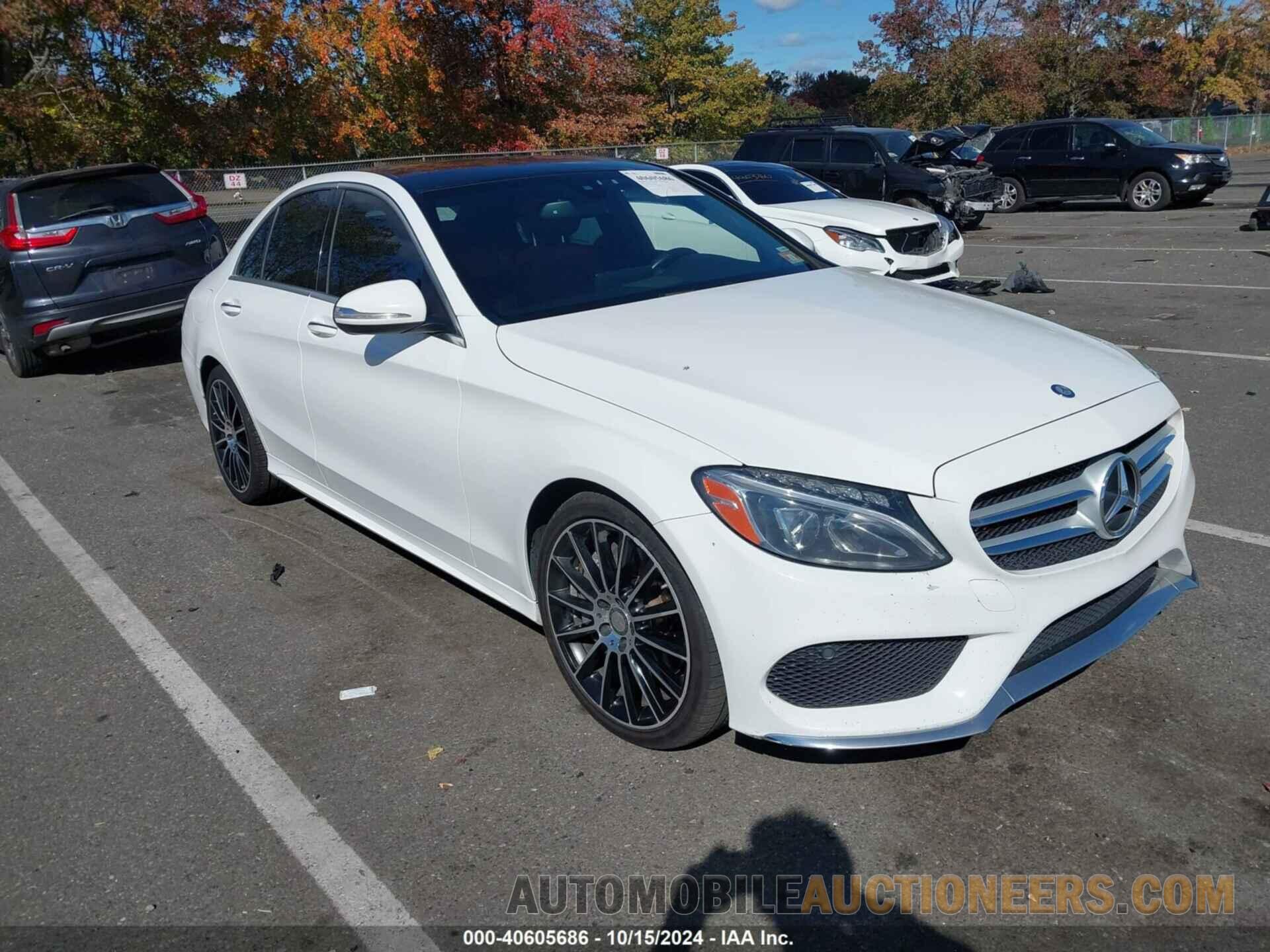 55SWF6GB0FU026402 MERCEDES-BENZ C 400 2015