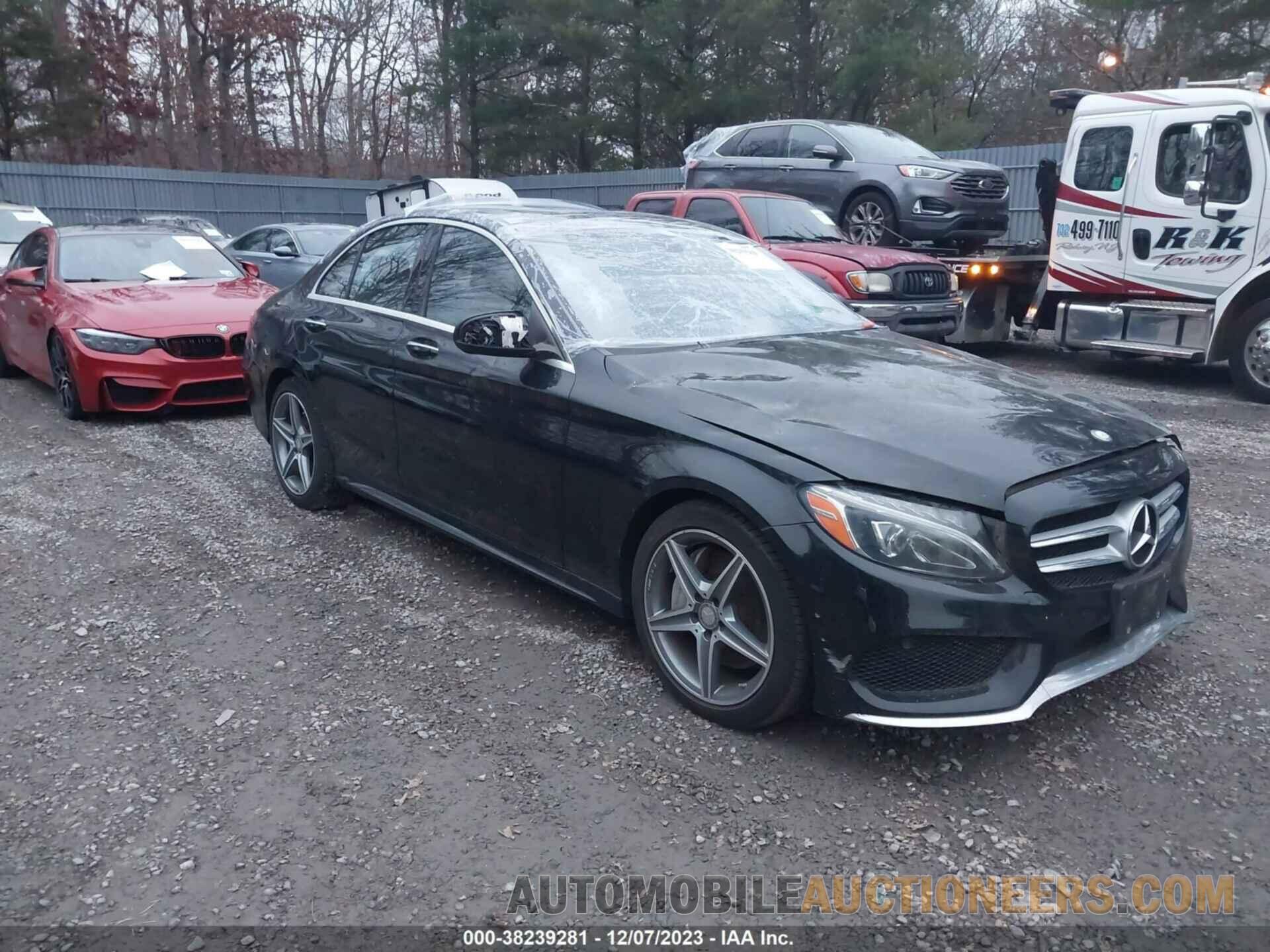 55SWF6GB0FU032698 MERCEDES-BENZ C 400 2015