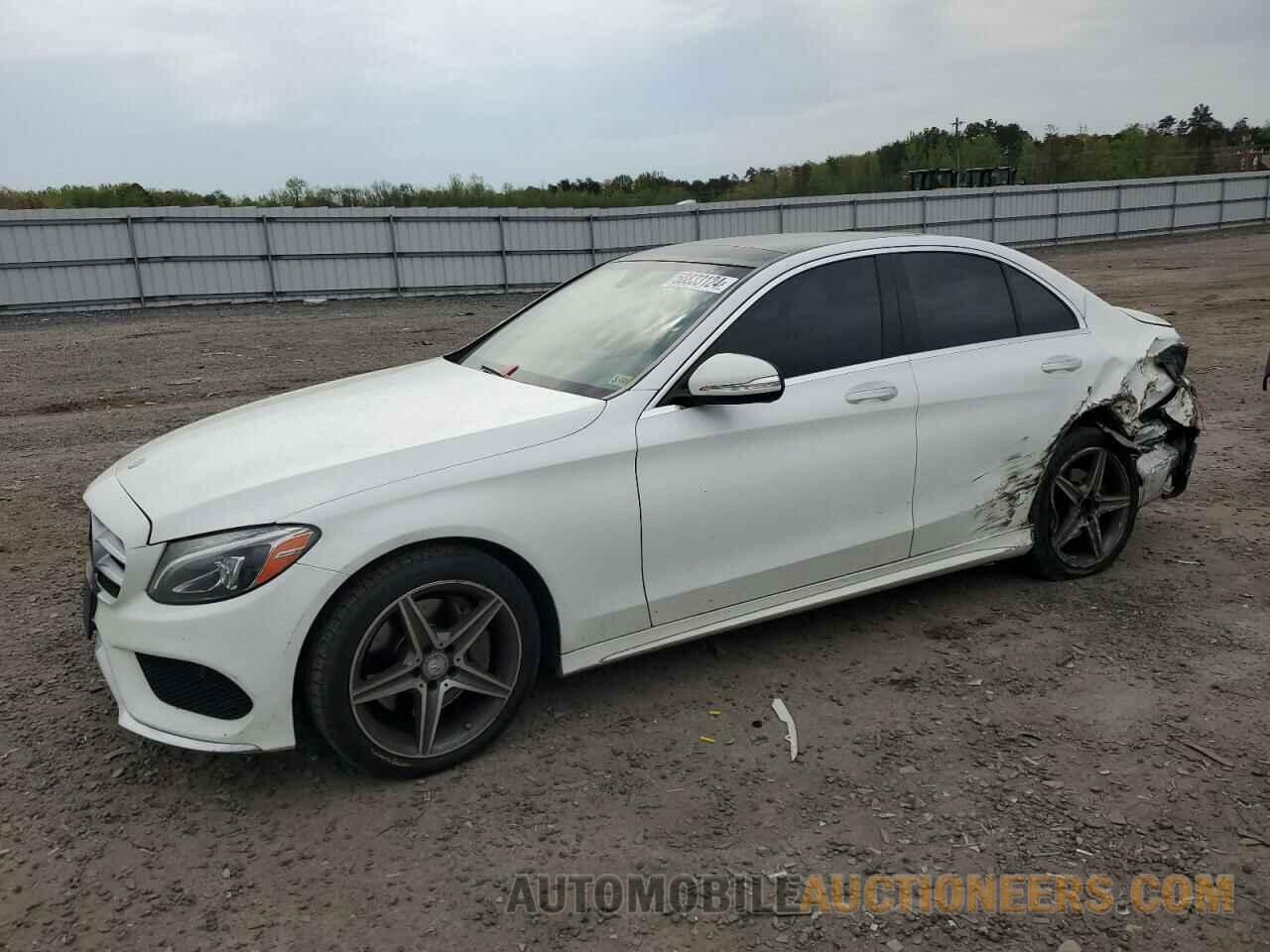 55SWF6GB0FU035410 MERCEDES-BENZ C-CLASS 2015