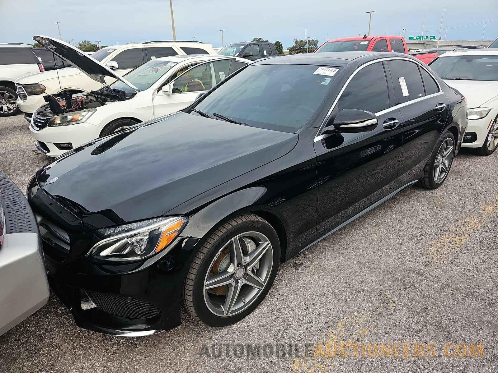 55SWF6GB0FU039568 Mercedes-Benz C 2015