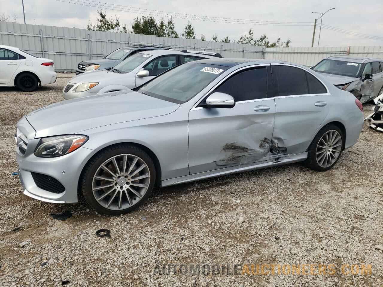 55SWF6GB0FU051820 MERCEDES-BENZ C-CLASS 2015