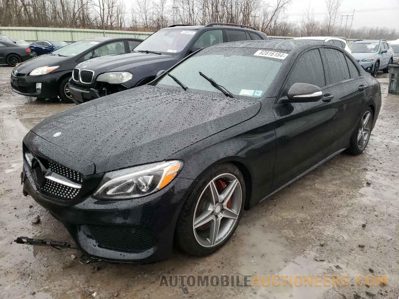 55SWF6GB1FU002223 MERCEDES-BENZ C-CLASS 2015