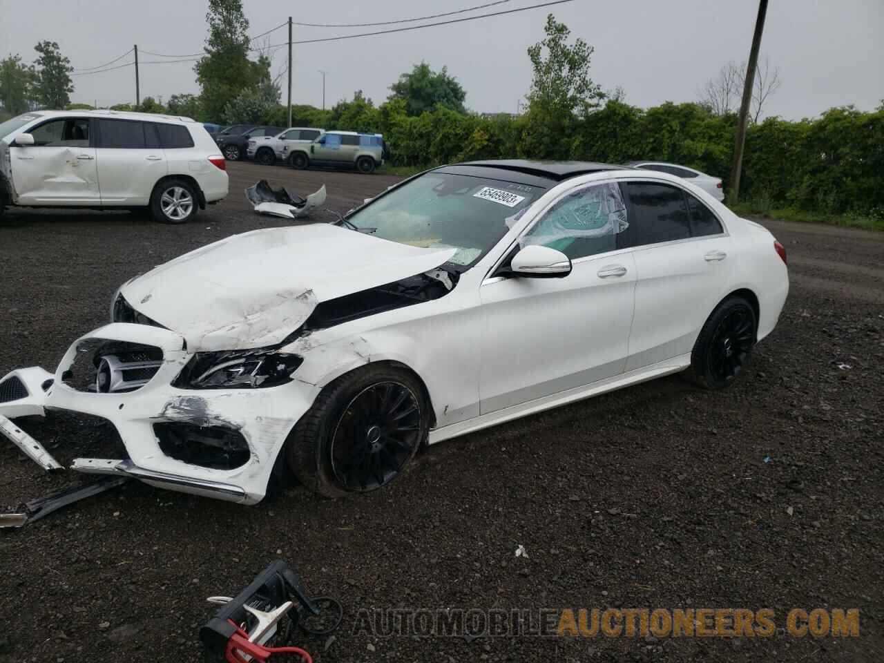 55SWF6GB1FU015991 MERCEDES-BENZ C-CLASS 2015