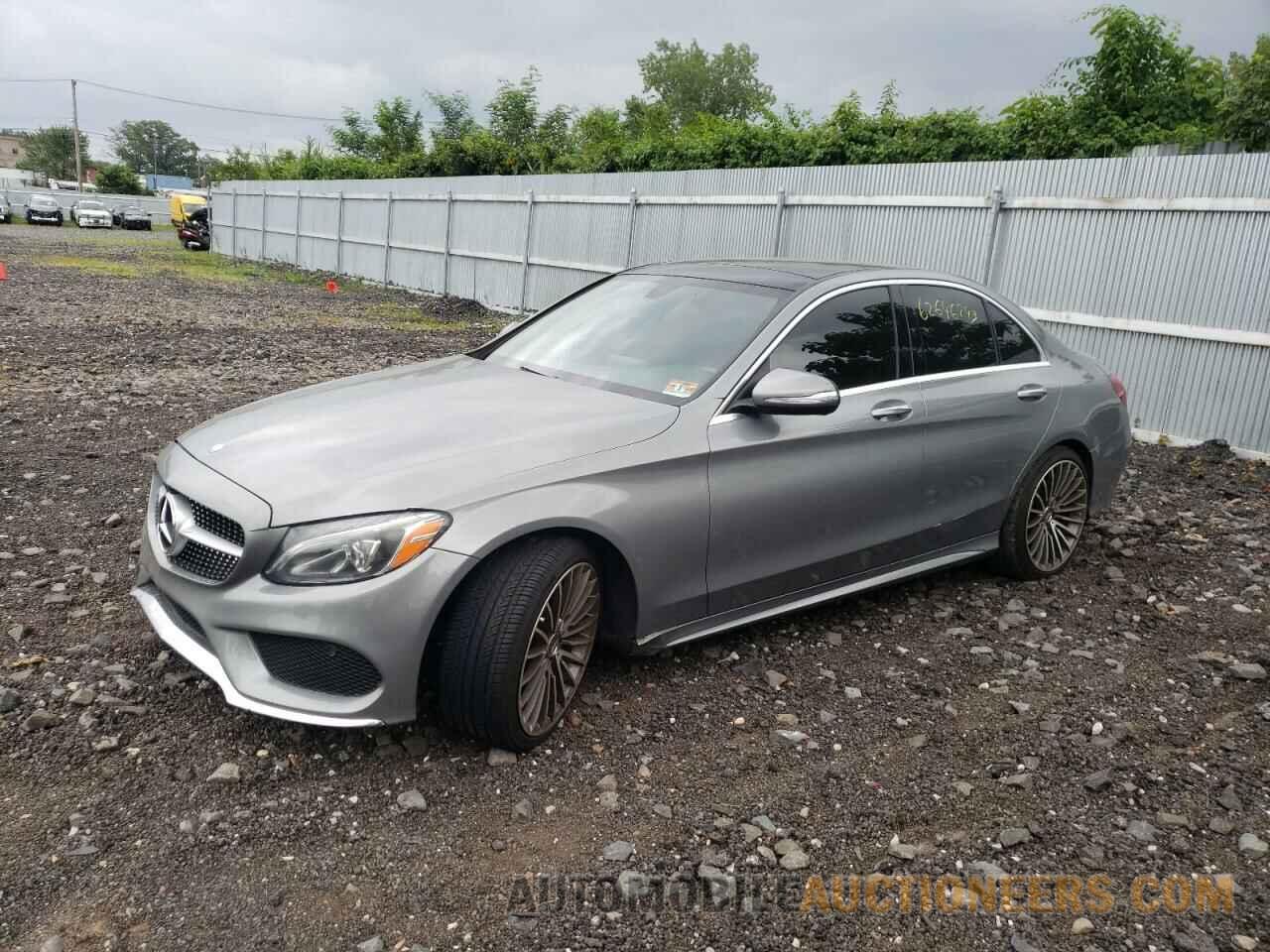 55SWF6GB1FU029843 MERCEDES-BENZ C-CLASS 2015