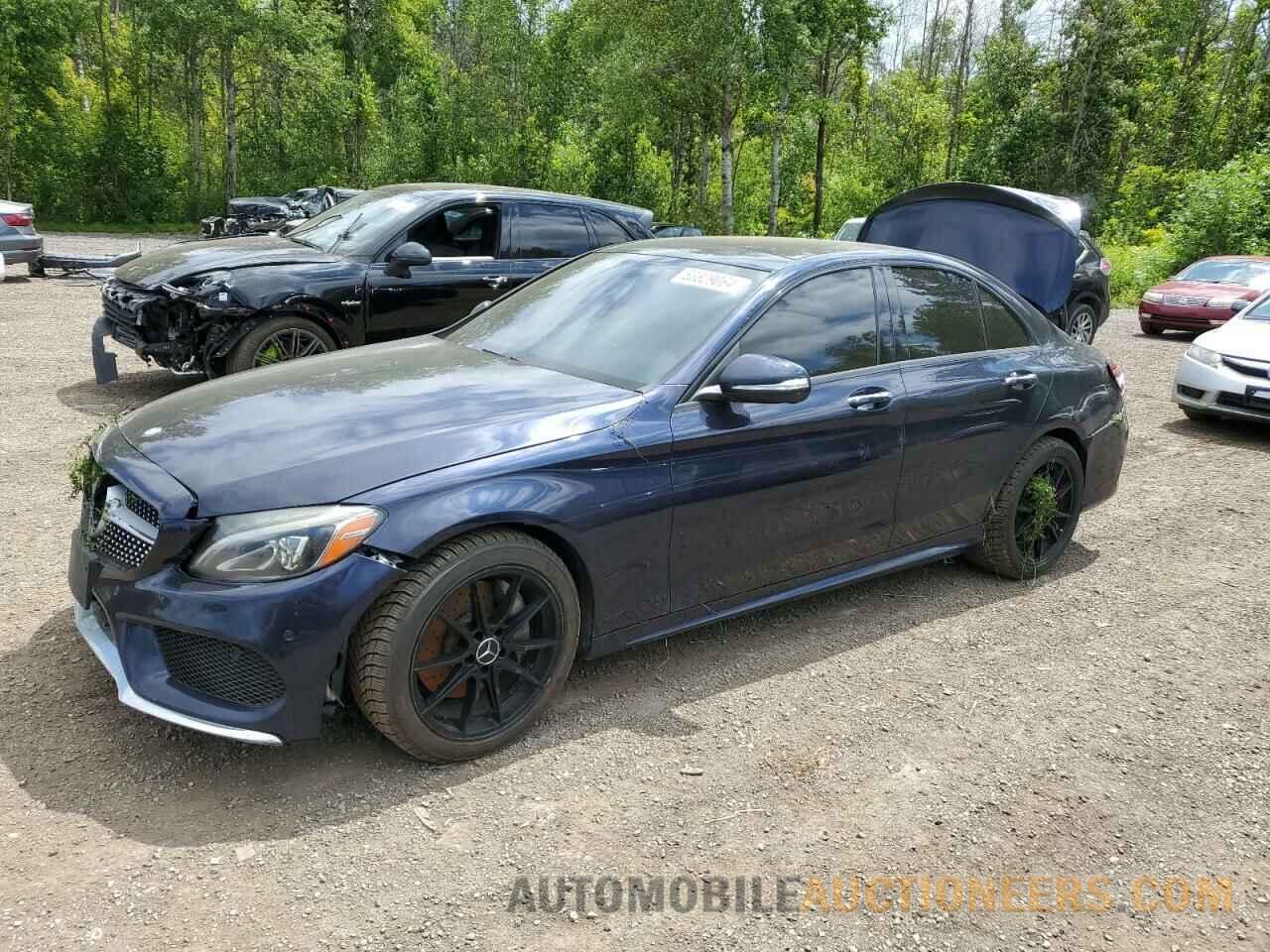 55SWF6GB1FU034167 MERCEDES-BENZ C-CLASS 2015