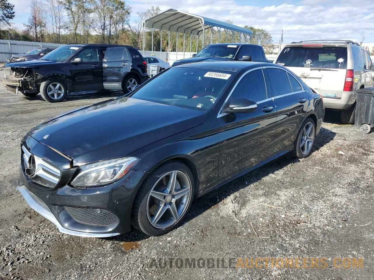 55SWF6GB1FU041149 MERCEDES-BENZ C-CLASS 2015