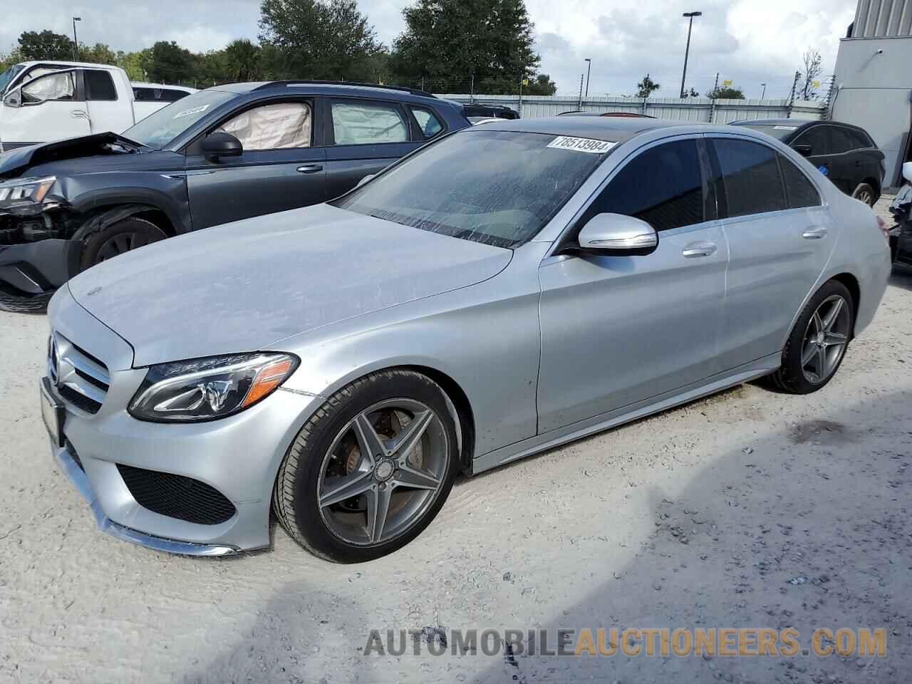 55SWF6GB1FU042074 MERCEDES-BENZ C-CLASS 2015