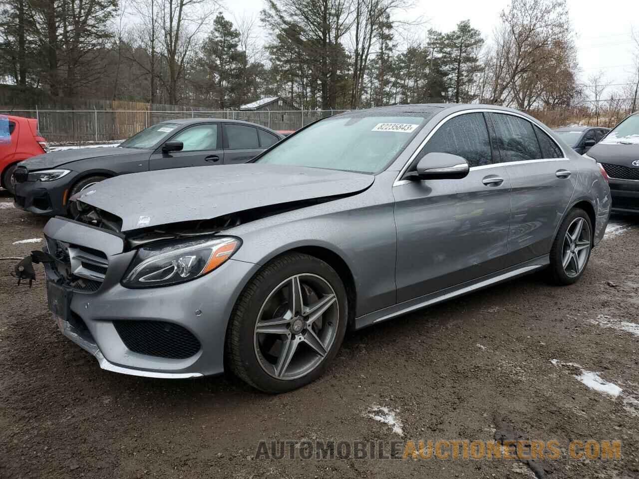 55SWF6GB1FU042401 MERCEDES-BENZ C-CLASS 2015