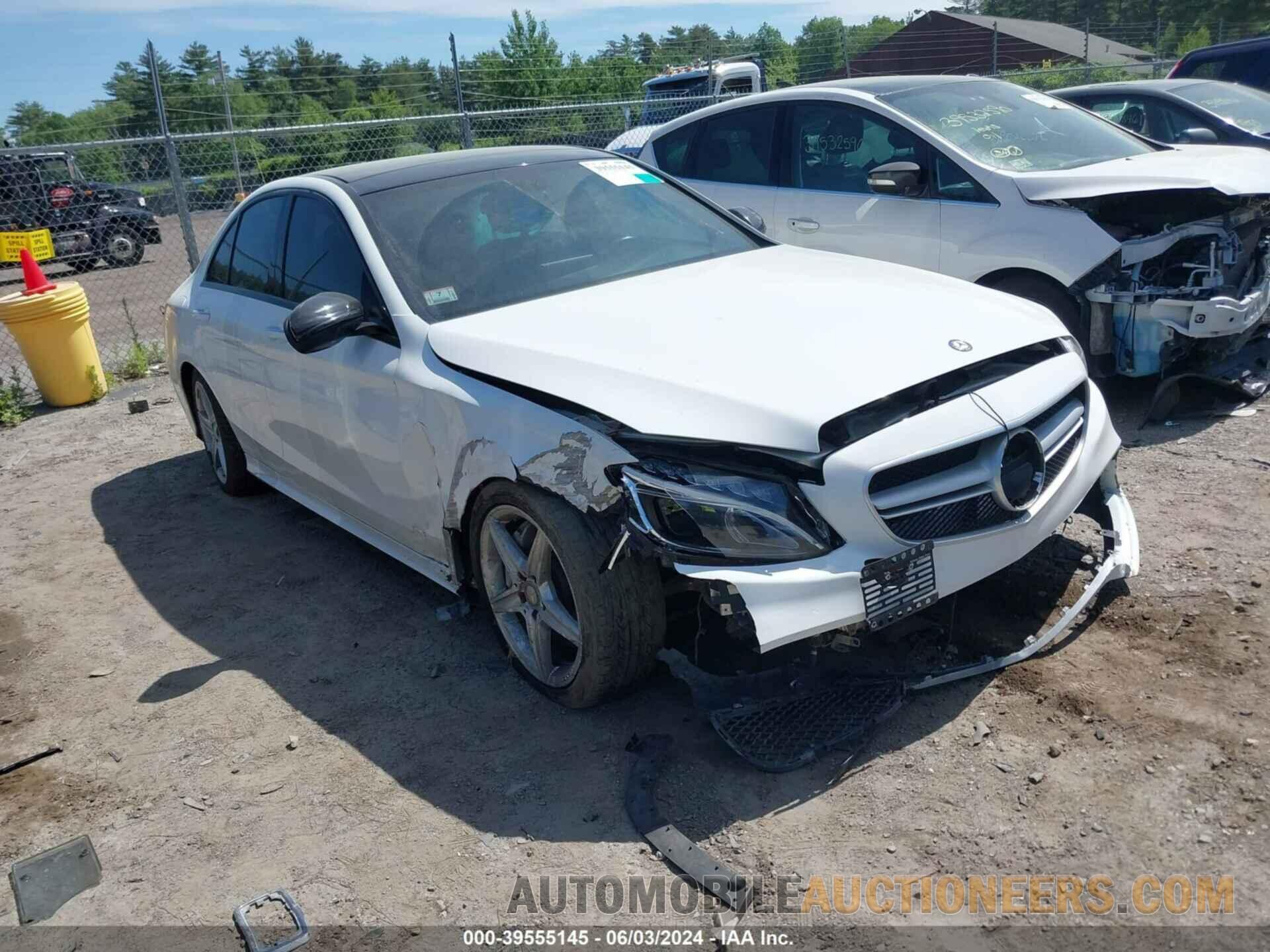 55SWF6GB2FU008628 MERCEDES-BENZ C 2015