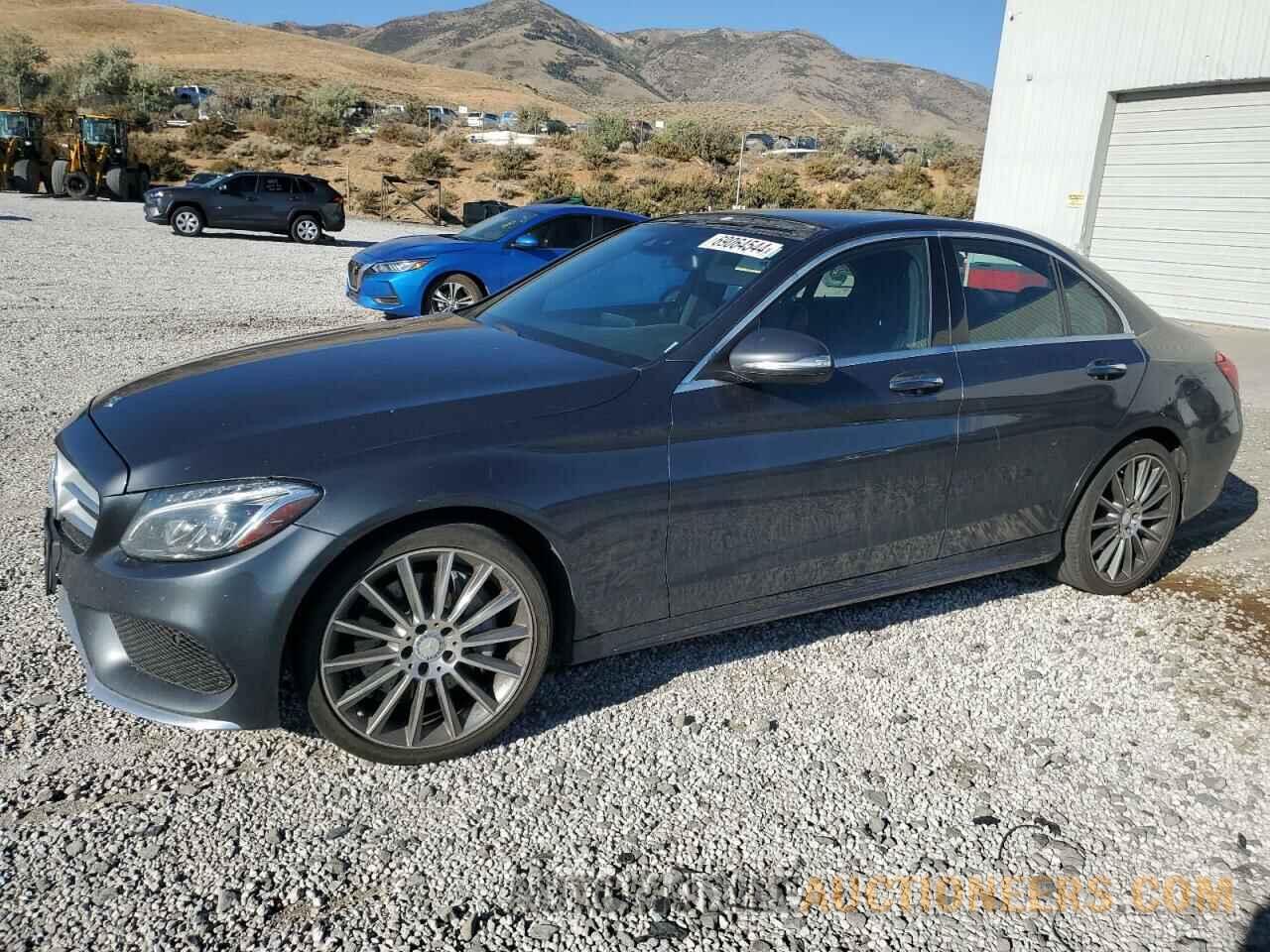 55SWF6GB2FU018947 MERCEDES-BENZ C-CLASS 2015