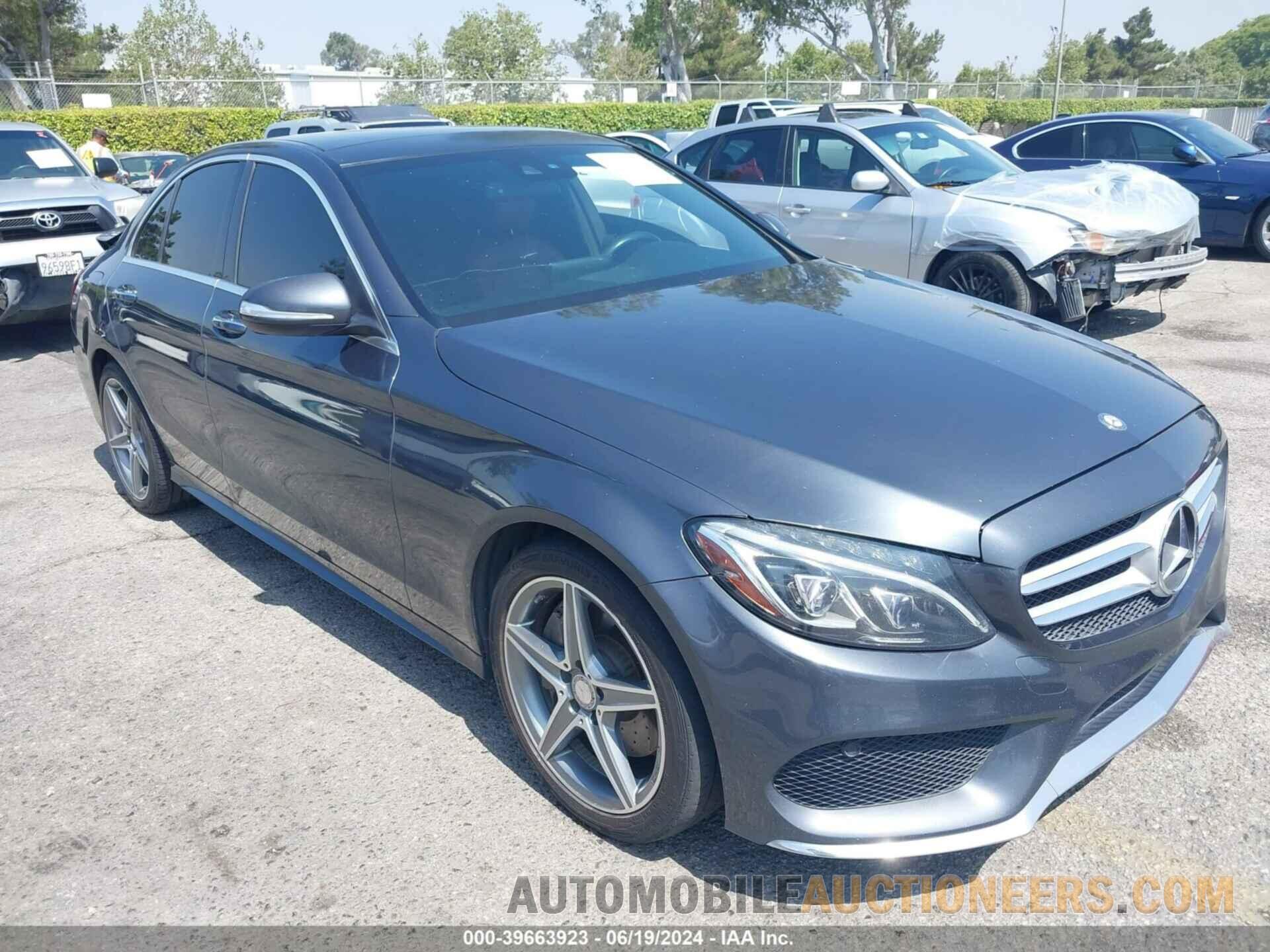 55SWF6GB2FU019273 MERCEDES-BENZ C 400 2015