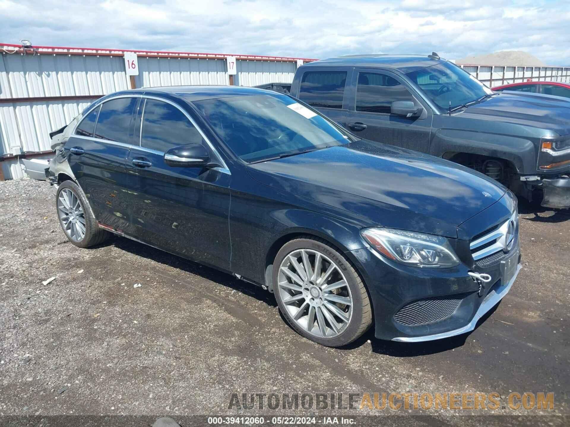 55SWF6GB2FU027969 MERCEDES-BENZ C 400 2015