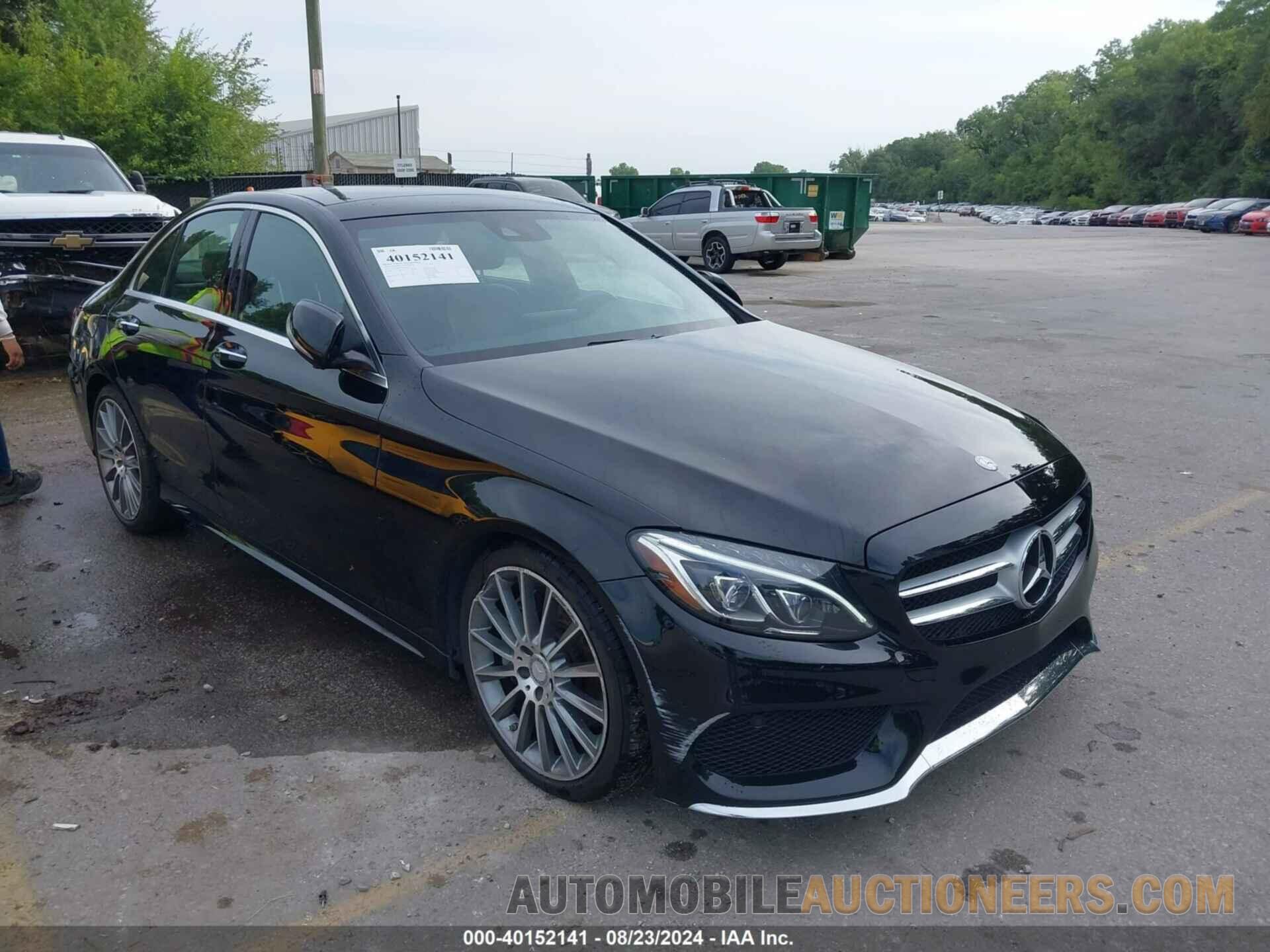 55SWF6GB2FU028894 MERCEDES-BENZ C 400 2015