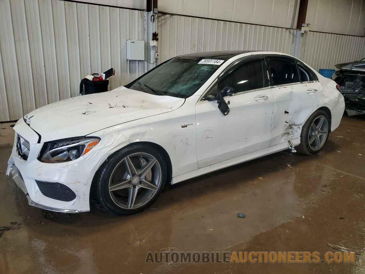 55SWF6GB3FU015054 MERCEDES-BENZ C-CLASS 2015