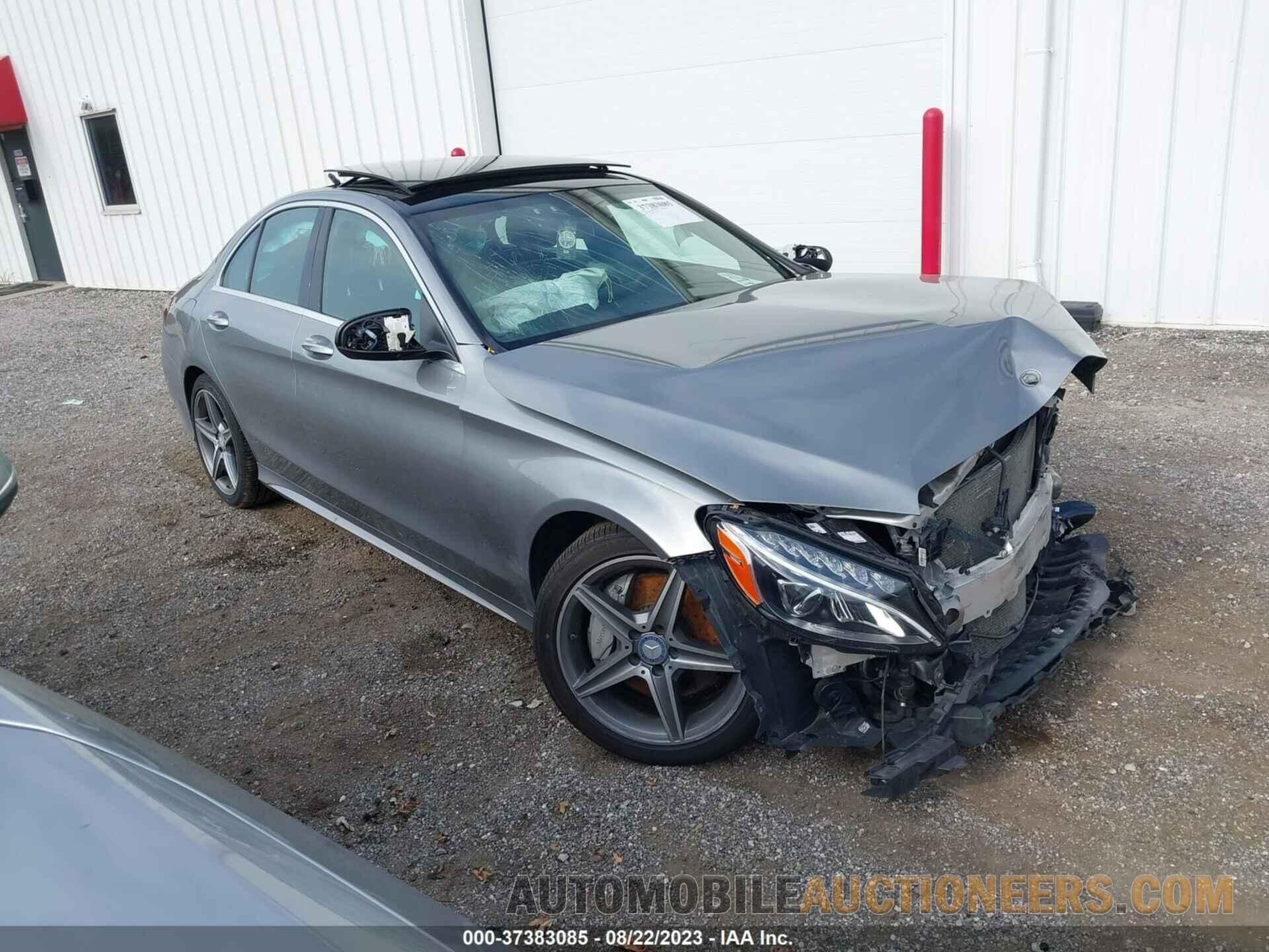 55SWF6GB3FU026202 MERCEDES-BENZ C 2015