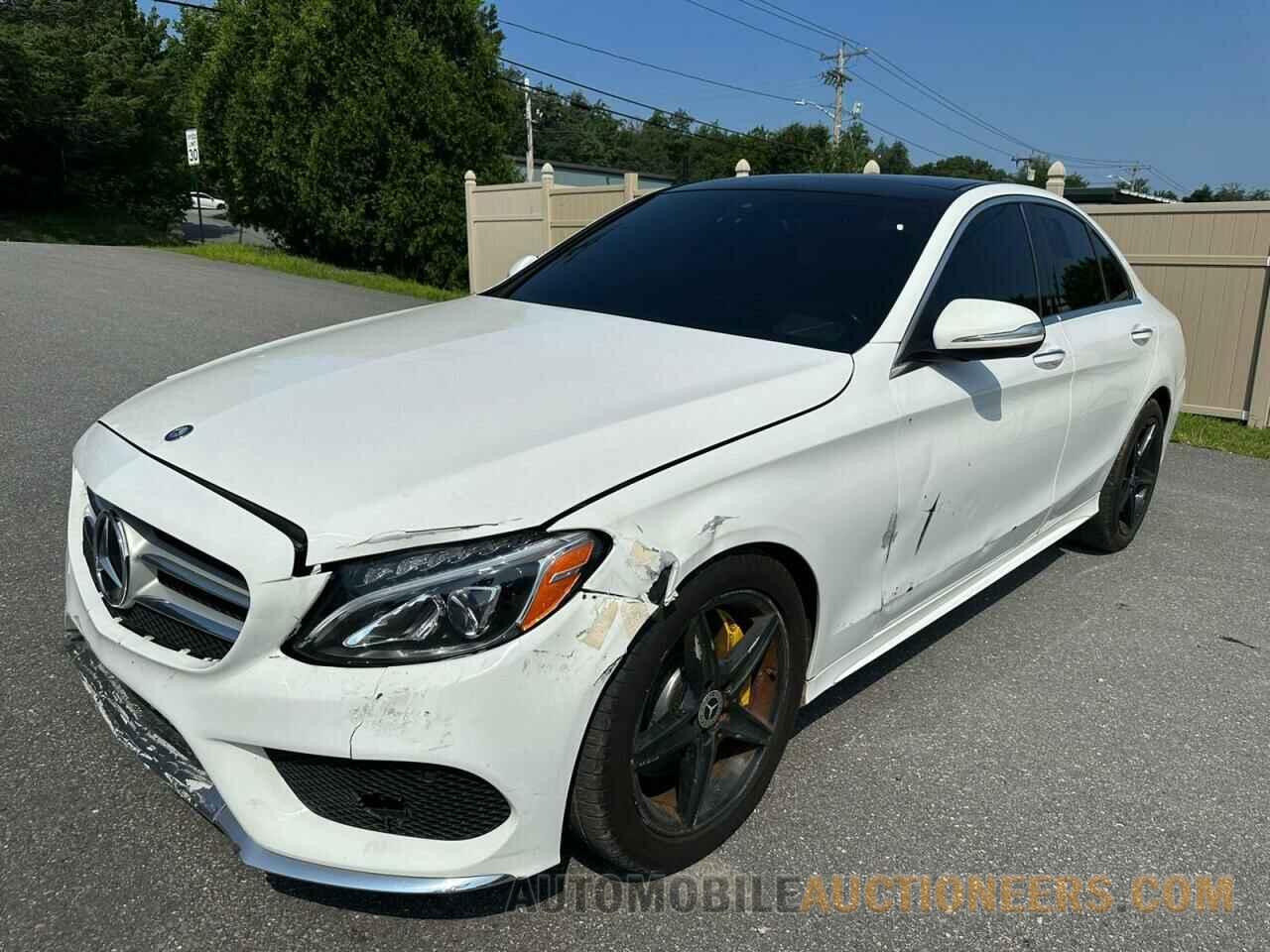 55SWF6GB3FU034347 MERCEDES-BENZ C-CLASS 2015