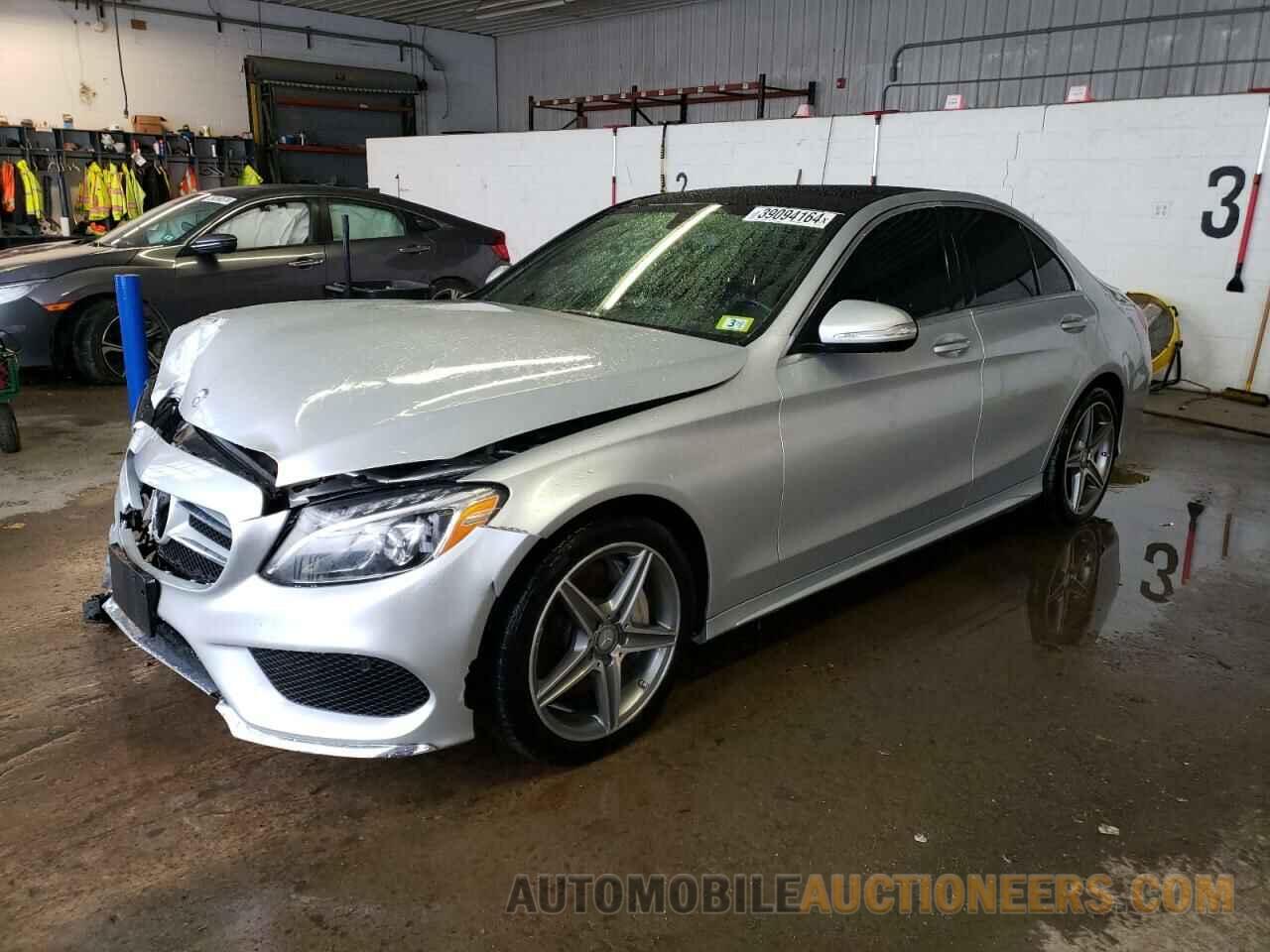 55SWF6GB4FU010123 MERCEDES-BENZ C-CLASS 2015