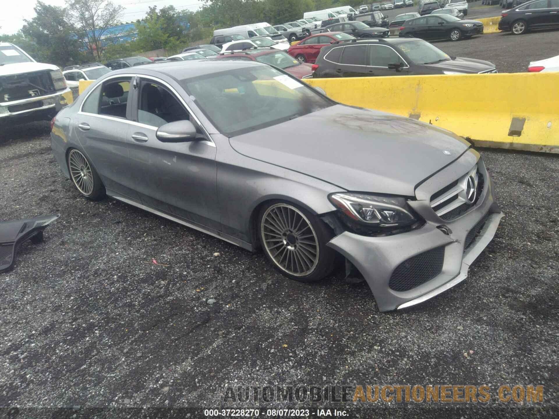 55SWF6GB4FU016603 MERCEDES-BENZ C-CLASS 2015