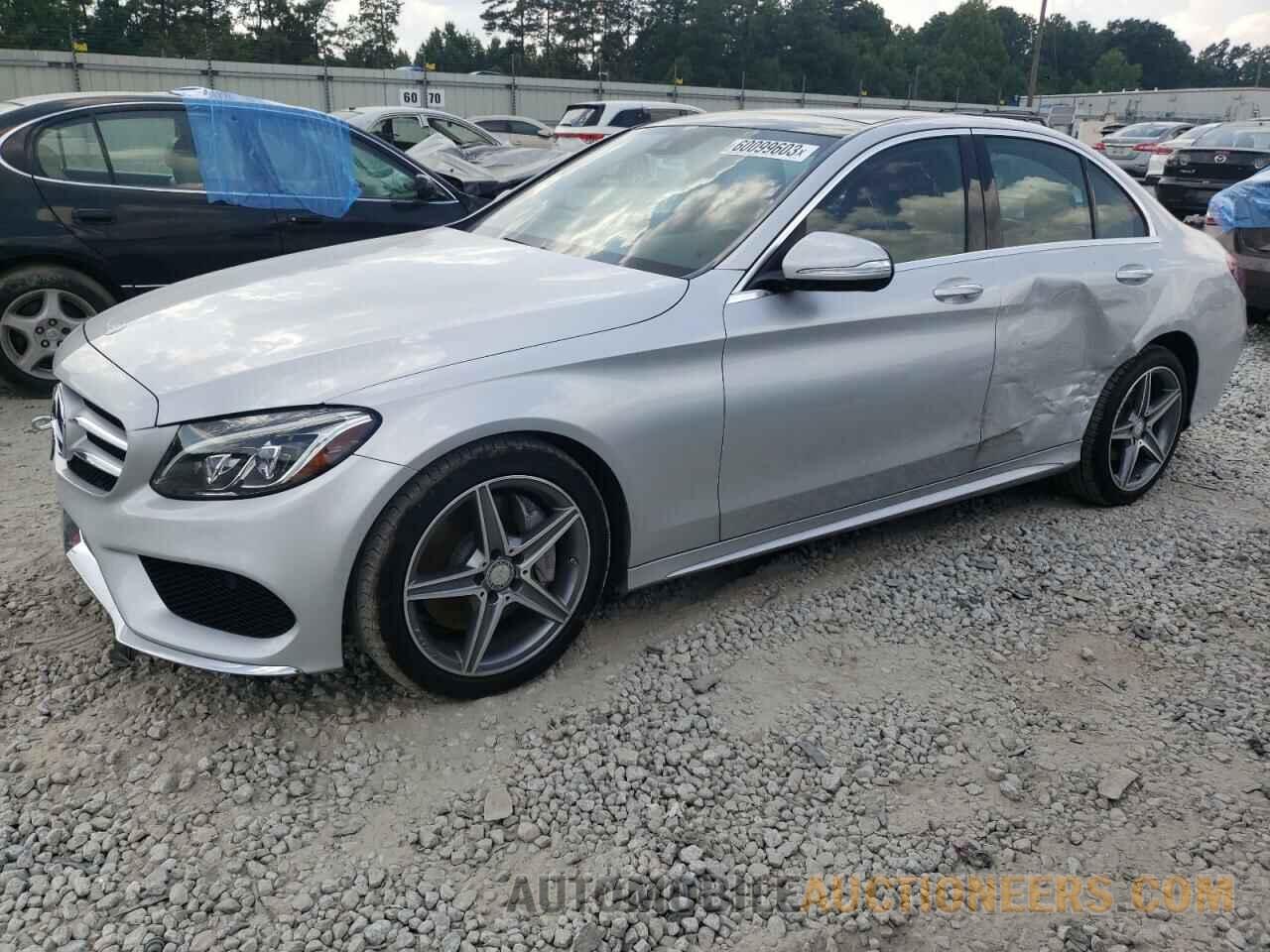 55SWF6GB4FU017590 MERCEDES-BENZ C-CLASS 2015