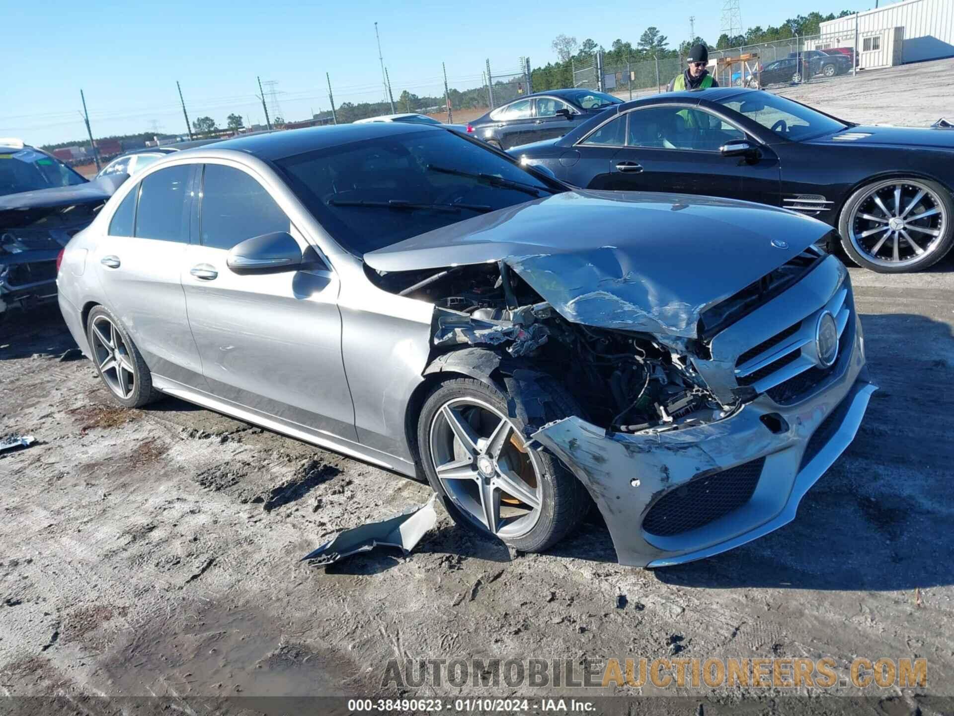 55SWF6GB5FU004315 MERCEDES-BENZ C 2015