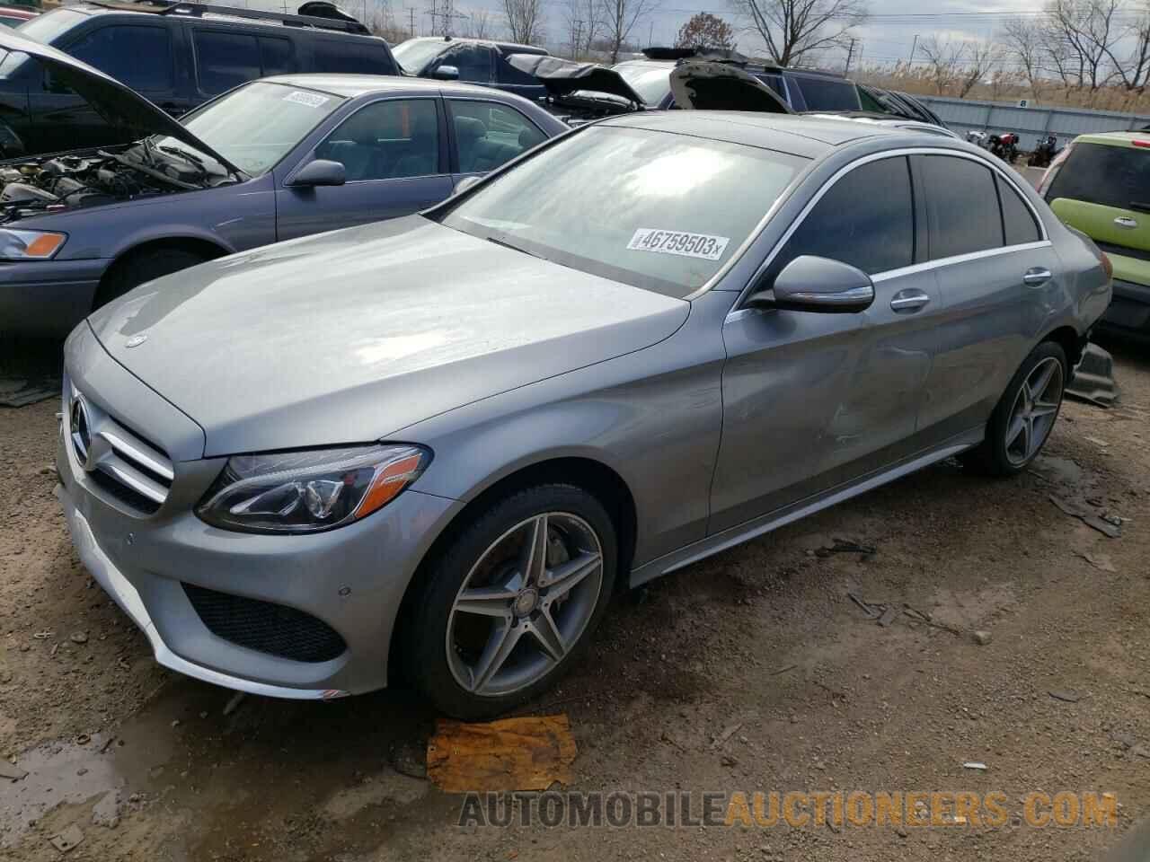 55SWF6GB5FU005058 MERCEDES-BENZ C-CLASS 2015