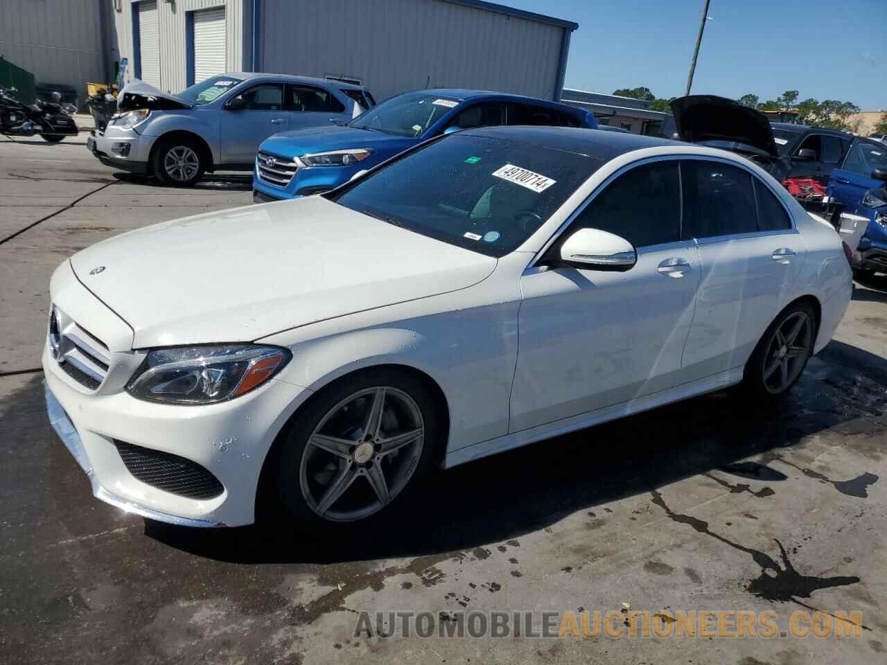 55SWF6GB5FU005335 MERCEDES-BENZ C-CLASS 2015