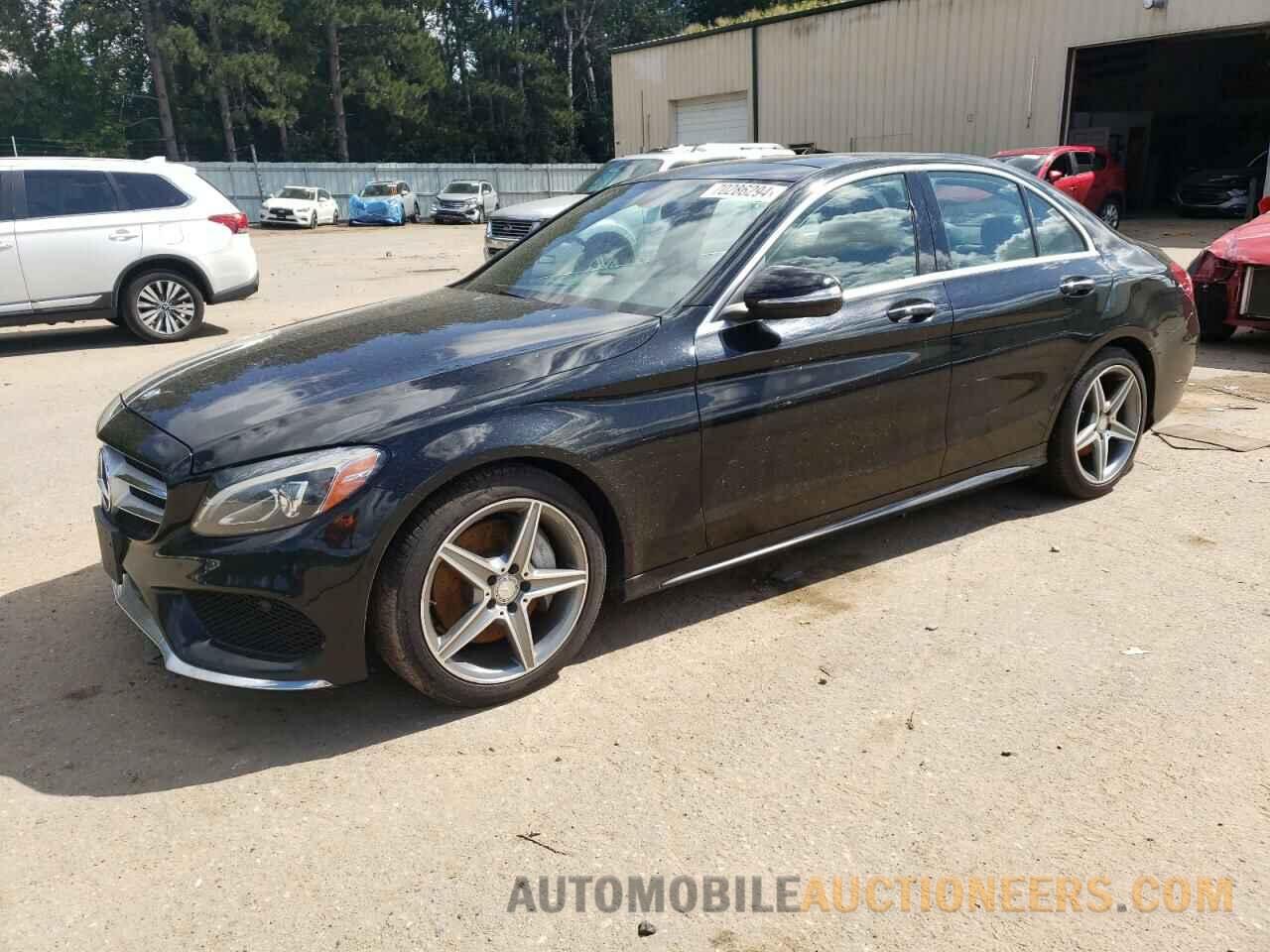 55SWF6GB5FU009790 MERCEDES-BENZ C-CLASS 2015