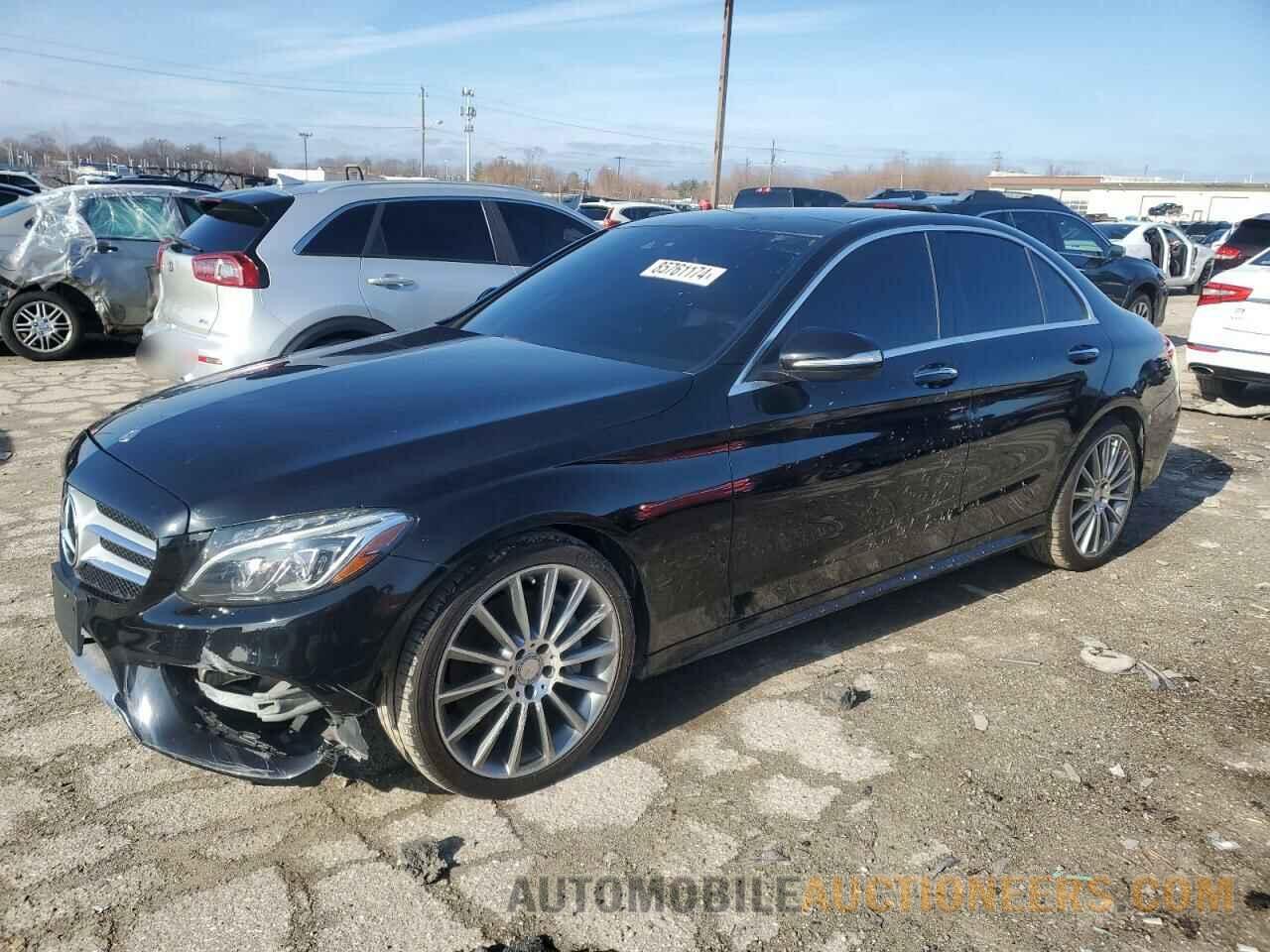 55SWF6GB5FU027349 MERCEDES-BENZ C-CLASS 2015