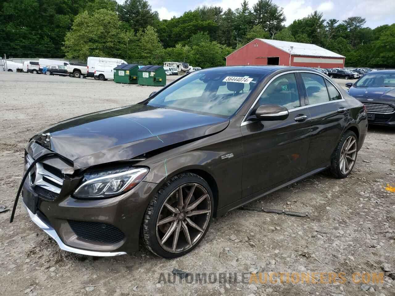 55SWF6GB5FU089110 MERCEDES-BENZ C-CLASS 2015