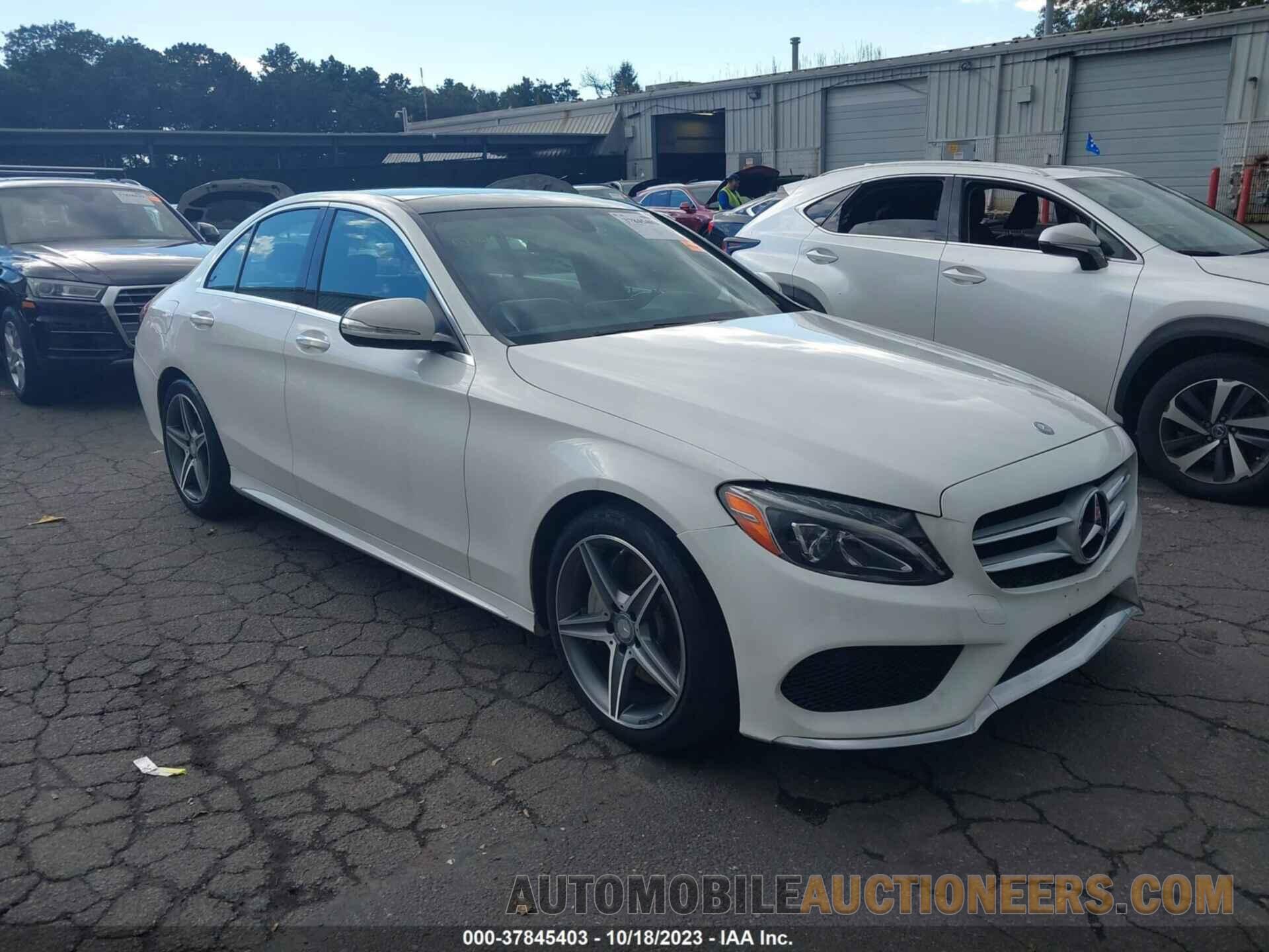 55SWF6GB6FU009281 MERCEDES-BENZ C-CLASS 2015