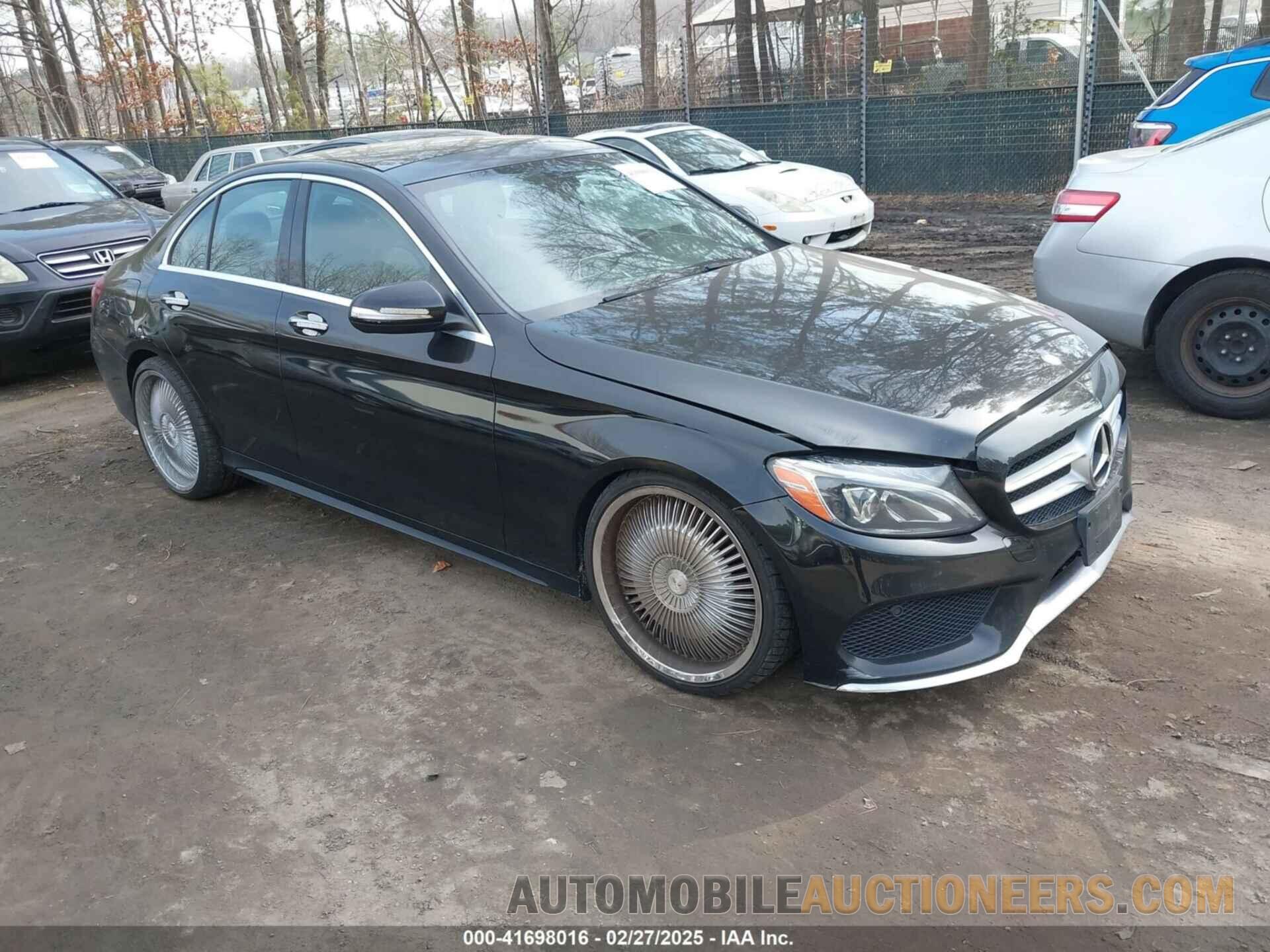 55SWF6GB6FU010138 MERCEDES-BENZ C 400 2015