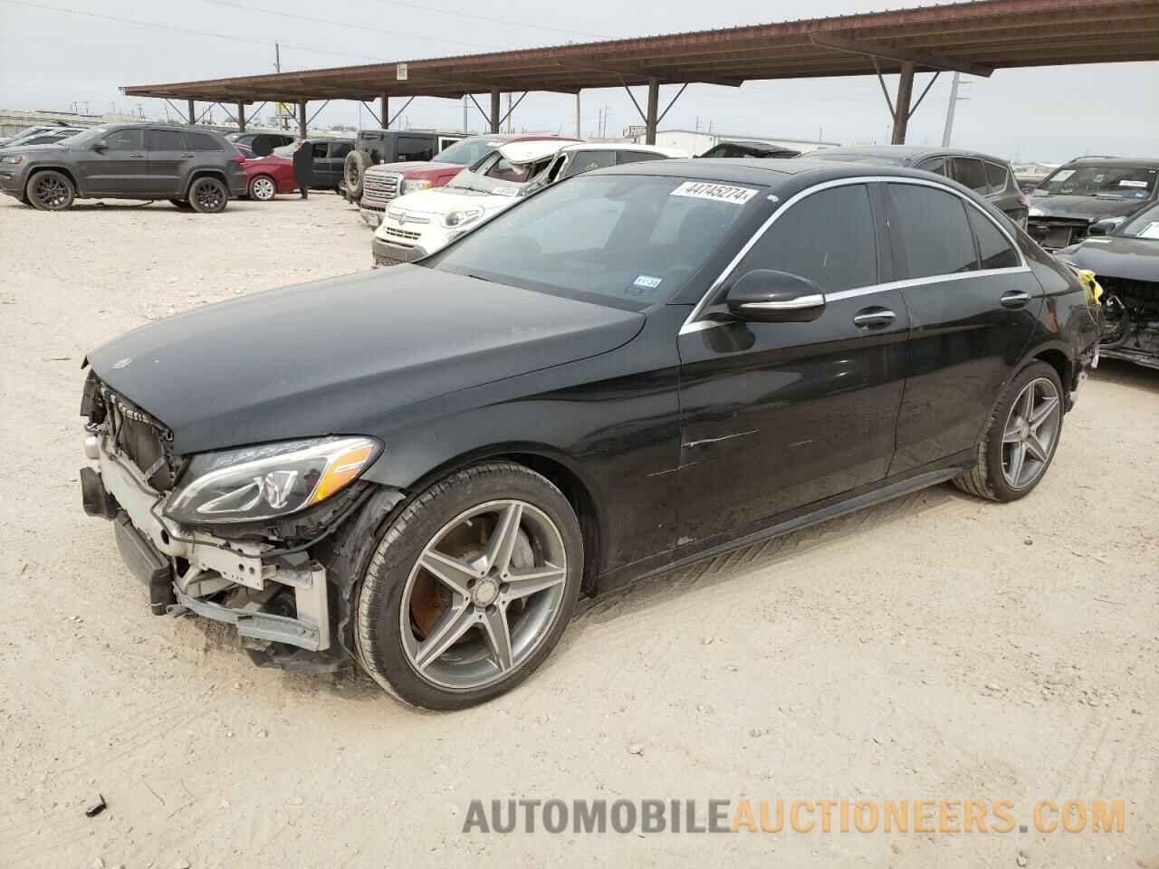 55SWF6GB6FU010480 MERCEDES-BENZ C-CLASS 2015