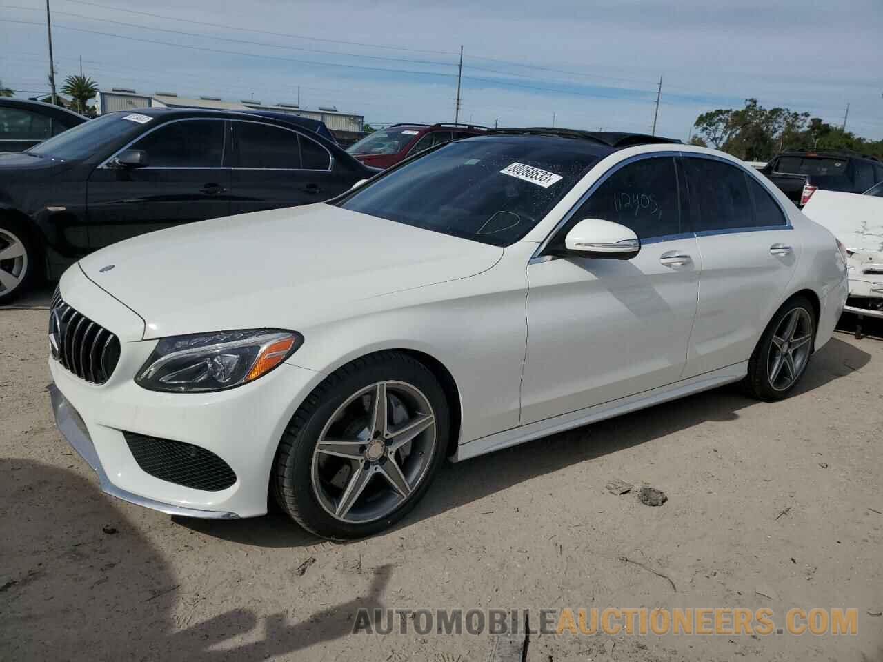 55SWF6GB6FU025528 MERCEDES-BENZ C-CLASS 2015