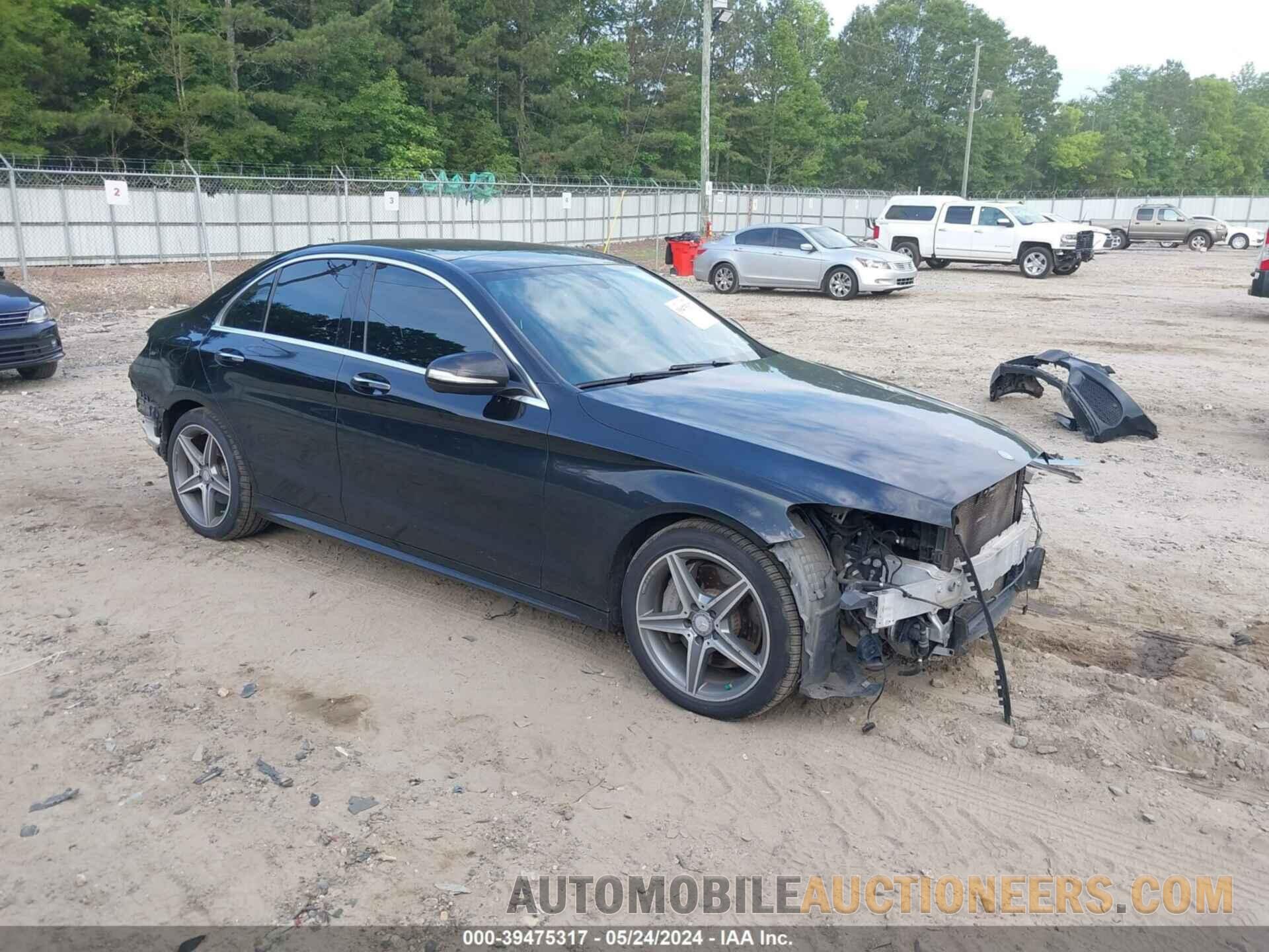 55SWF6GB6FU026825 MERCEDES-BENZ C 400 2015