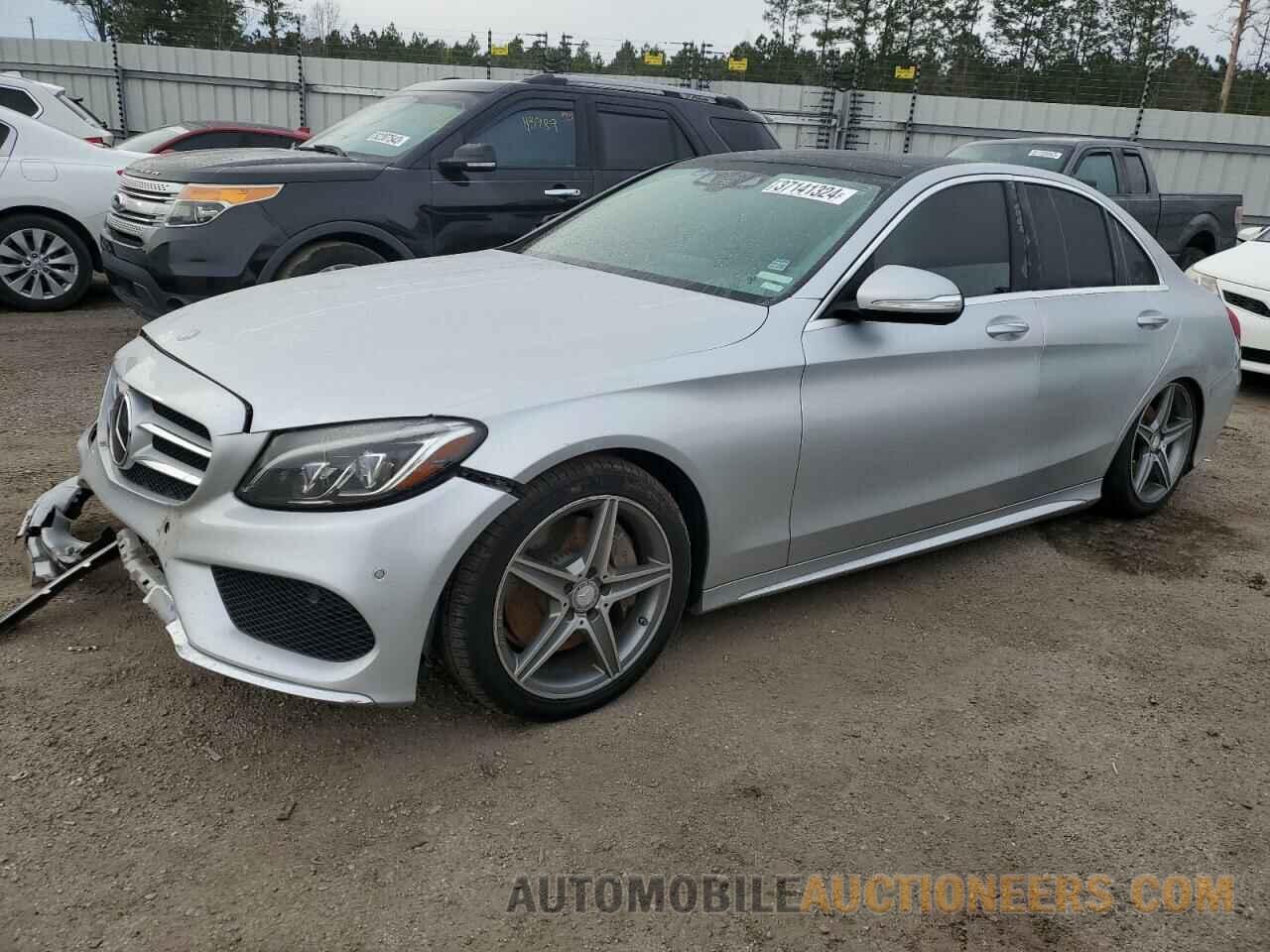 55SWF6GB6FU028073 MERCEDES-BENZ C-CLASS 2015