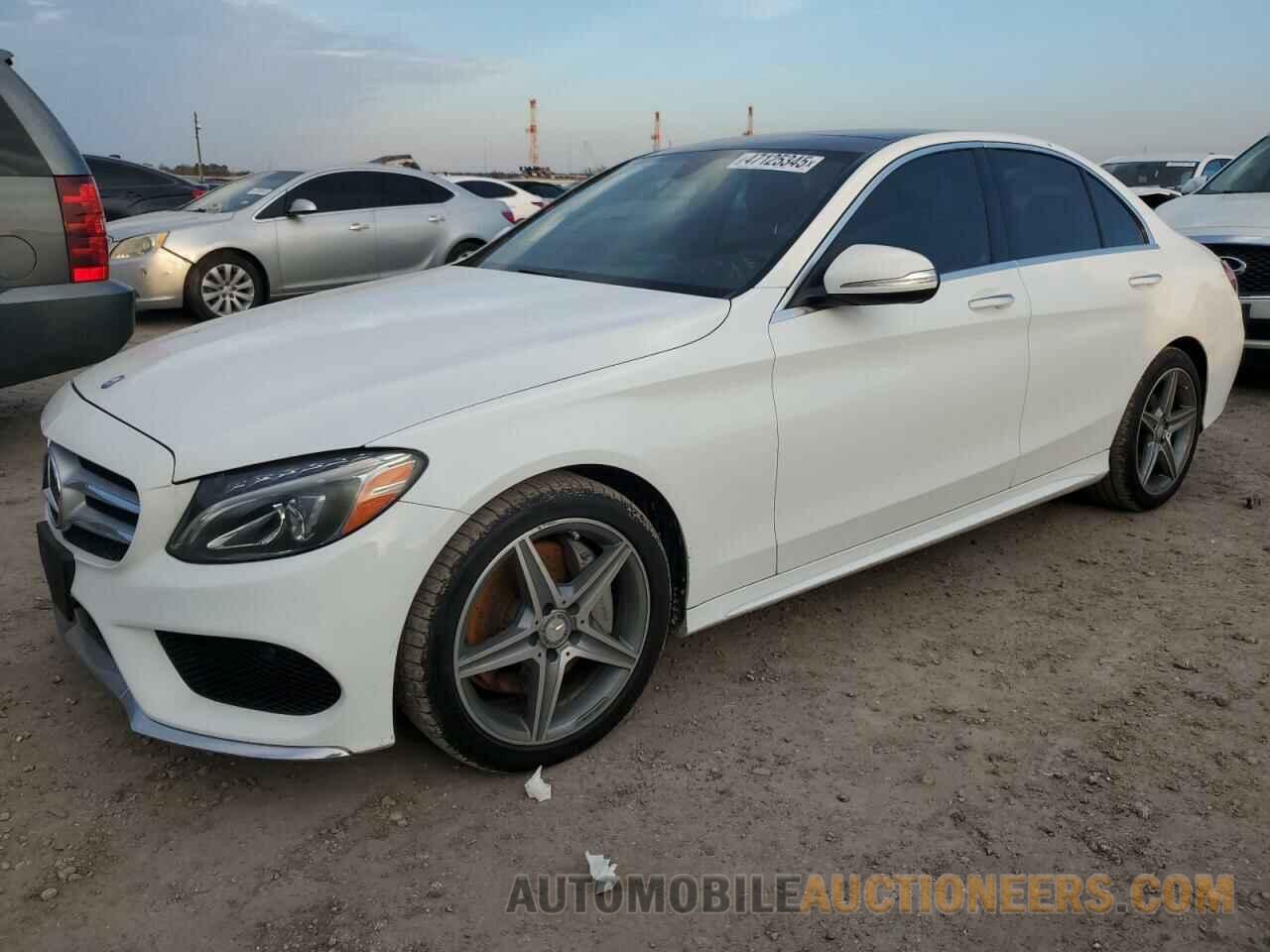 55SWF6GB6FU028218 MERCEDES-BENZ C-CLASS 2015