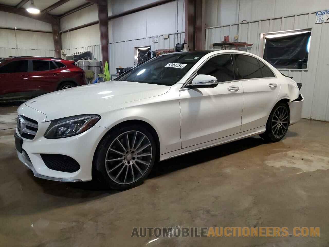 55SWF6GB6FU028834 MERCEDES-BENZ C-CLASS 2015