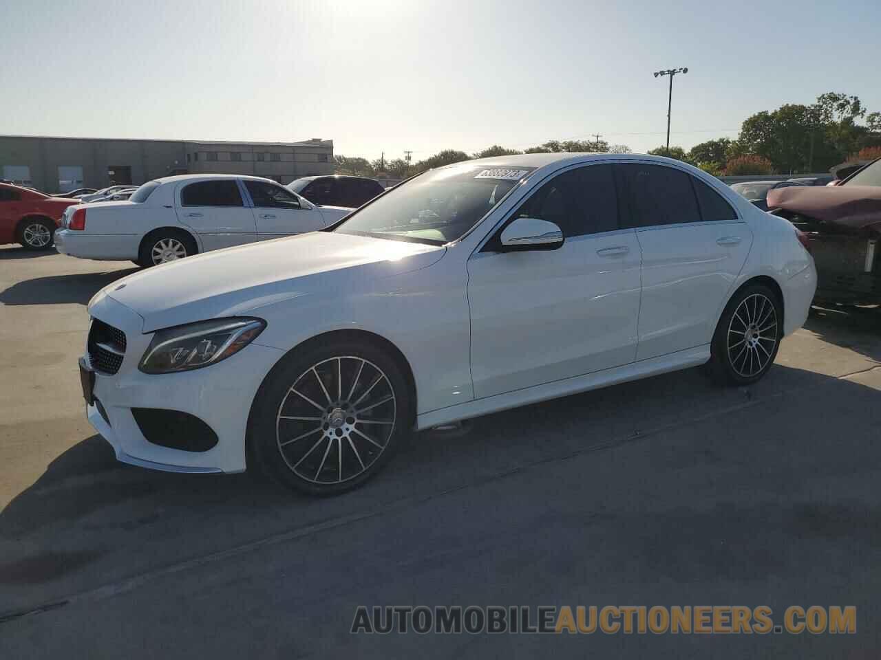 55SWF6GB7FU009337 MERCEDES-BENZ C-CLASS 2015