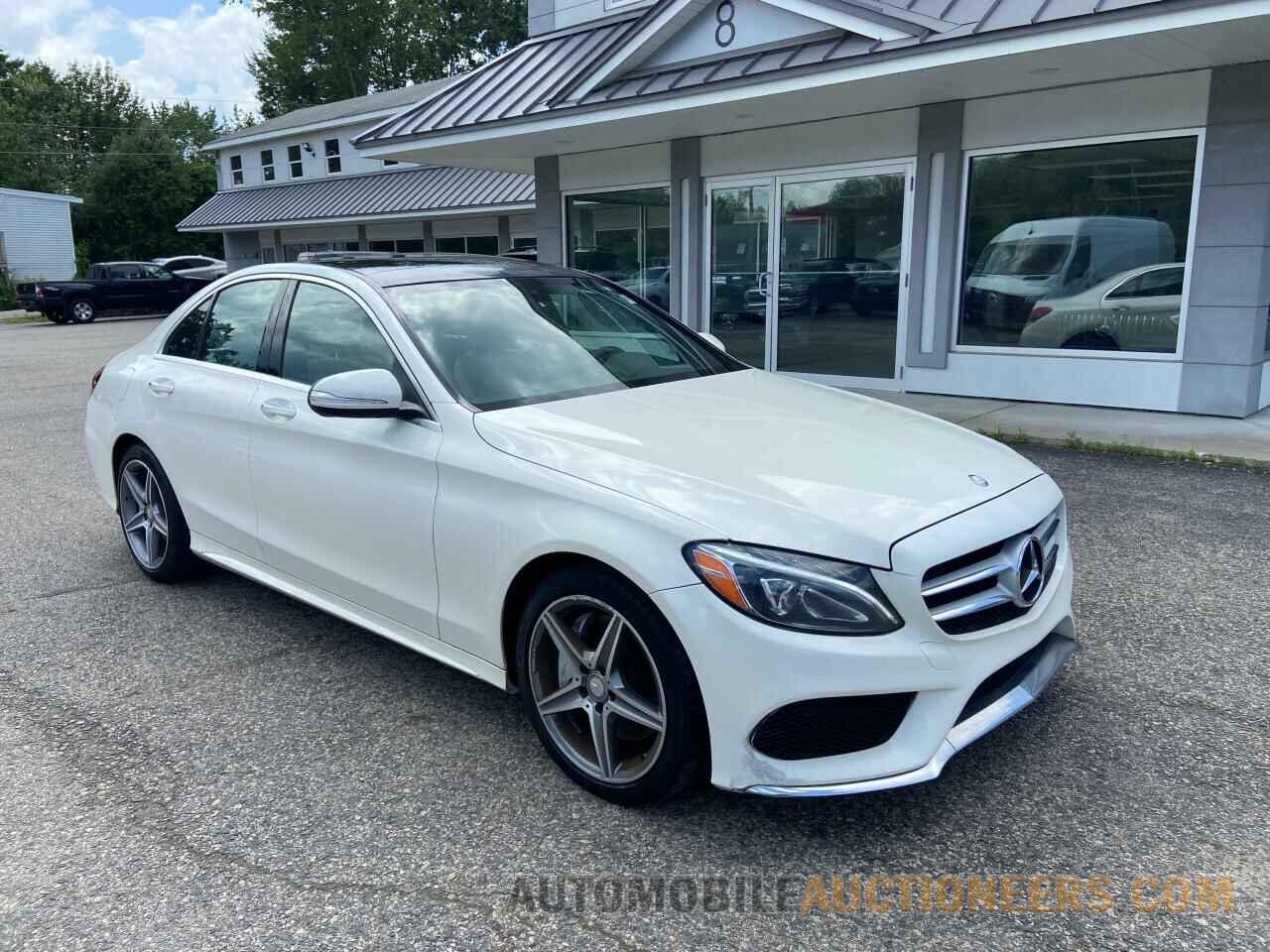 55SWF6GB7FU010522 MERCEDES-BENZ C-CLASS 2015