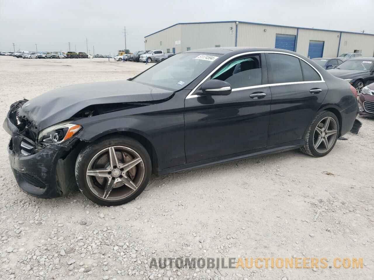 55SWF6GB7FU026980 MERCEDES-BENZ C-CLASS 2015