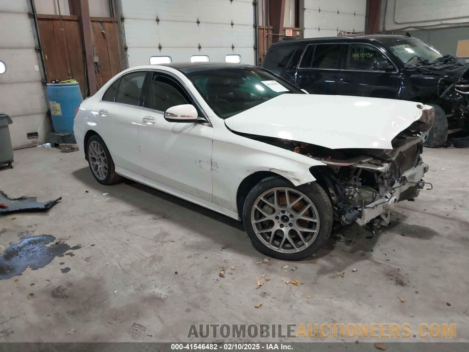 55SWF6GB7FU035307 MERCEDES-BENZ C 400 2015