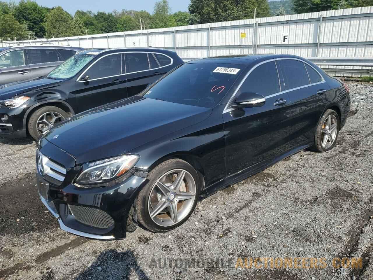 55SWF6GB8FU000369 MERCEDES-BENZ C-CLASS 2015