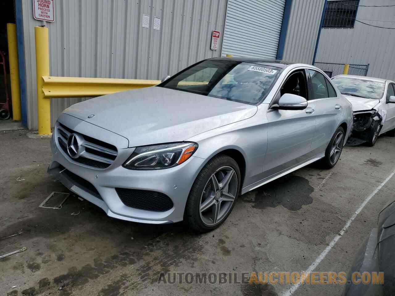 55SWF6GB8FU004261 MERCEDES-BENZ C-CLASS 2015