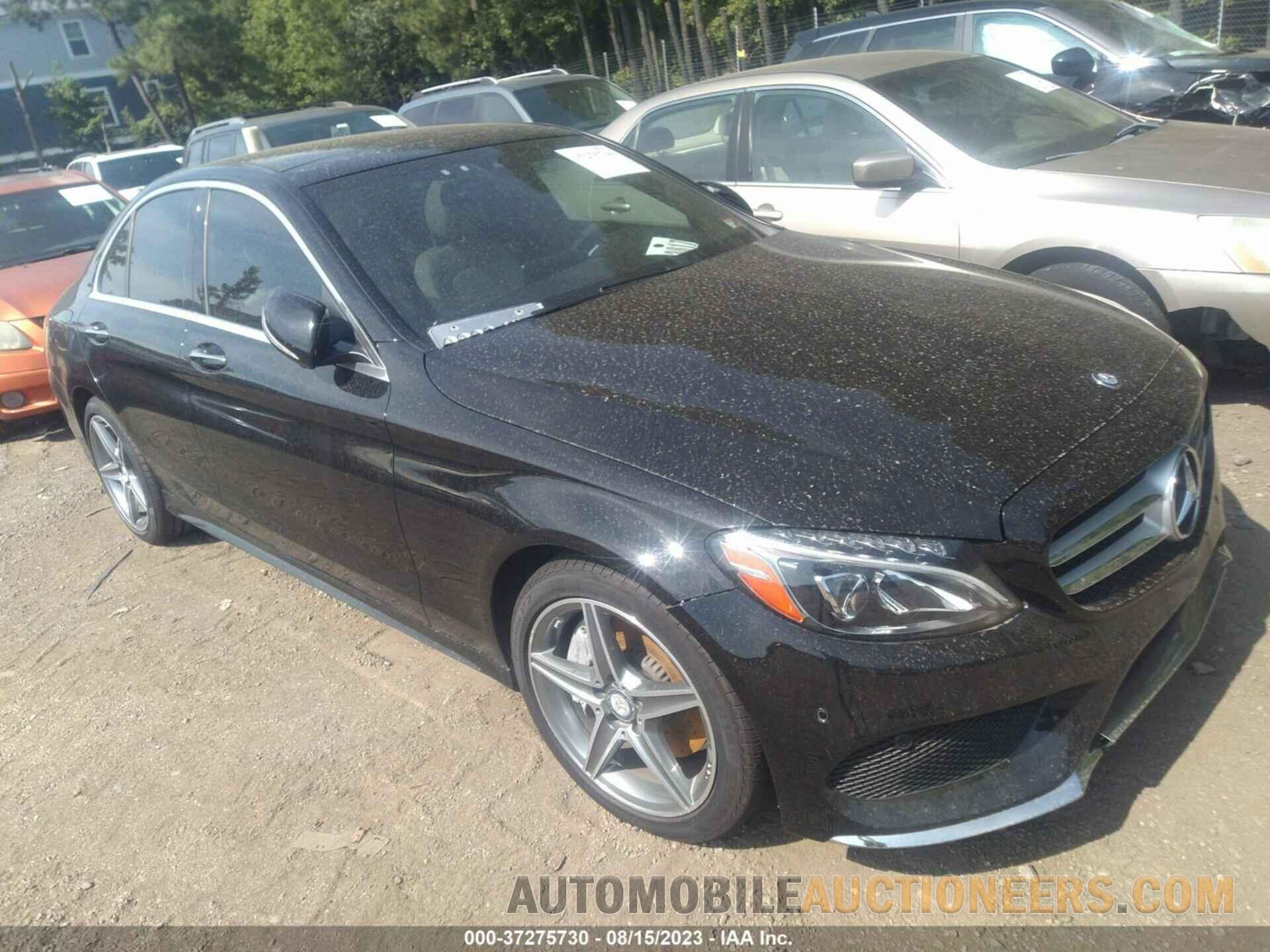 55SWF6GB8FU004356 MERCEDES-BENZ C 2015