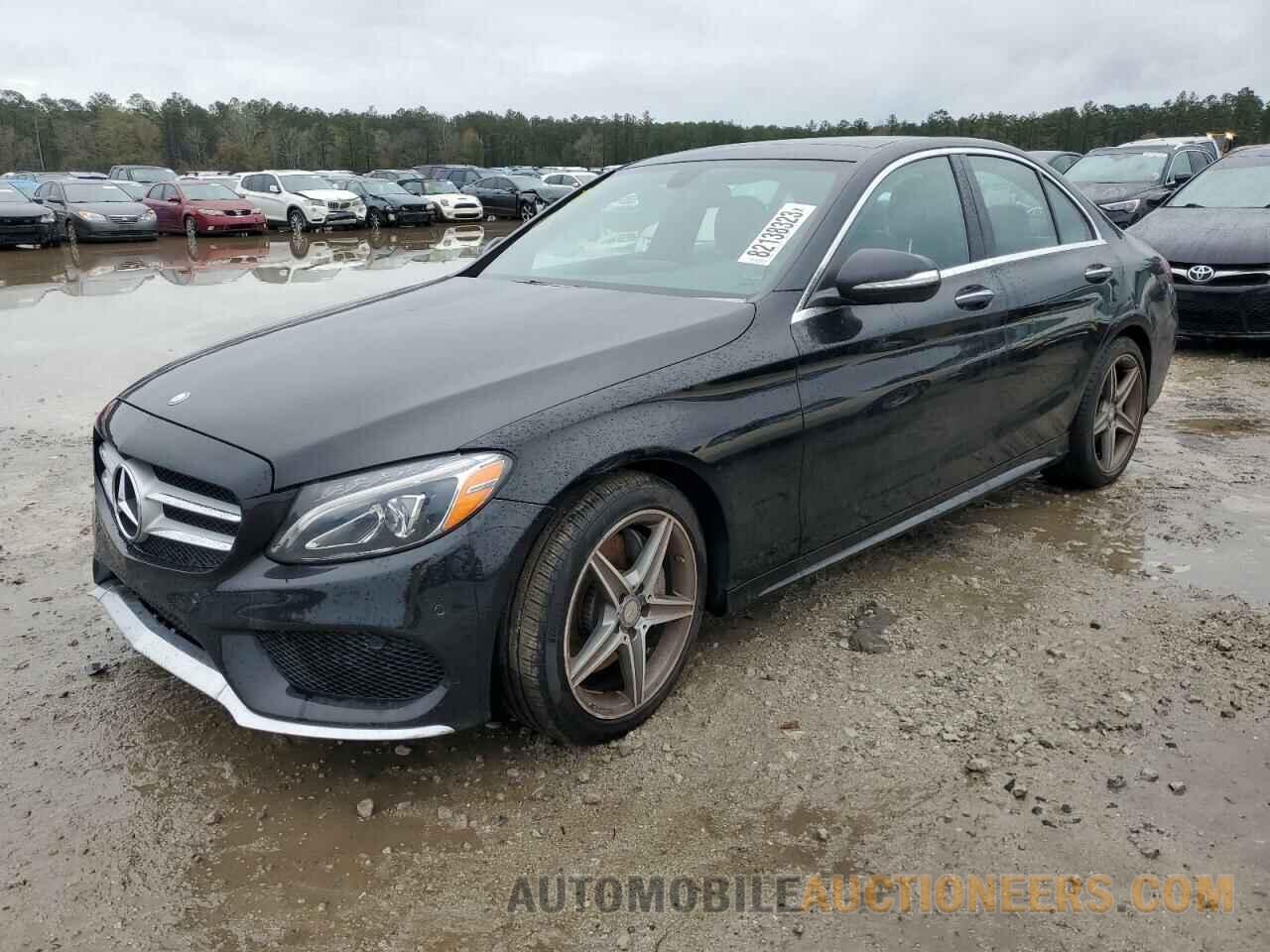 55SWF6GB8FU004552 MERCEDES-BENZ C-CLASS 2015