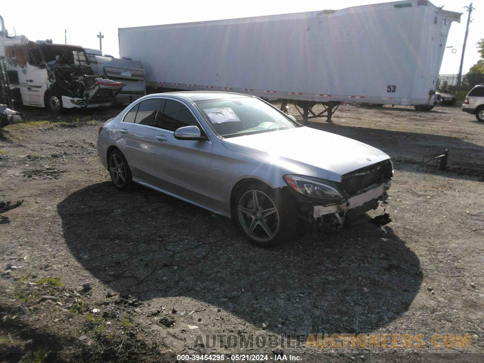 55SWF6GB8FU021268 MERCEDES-BENZ C 400 2015