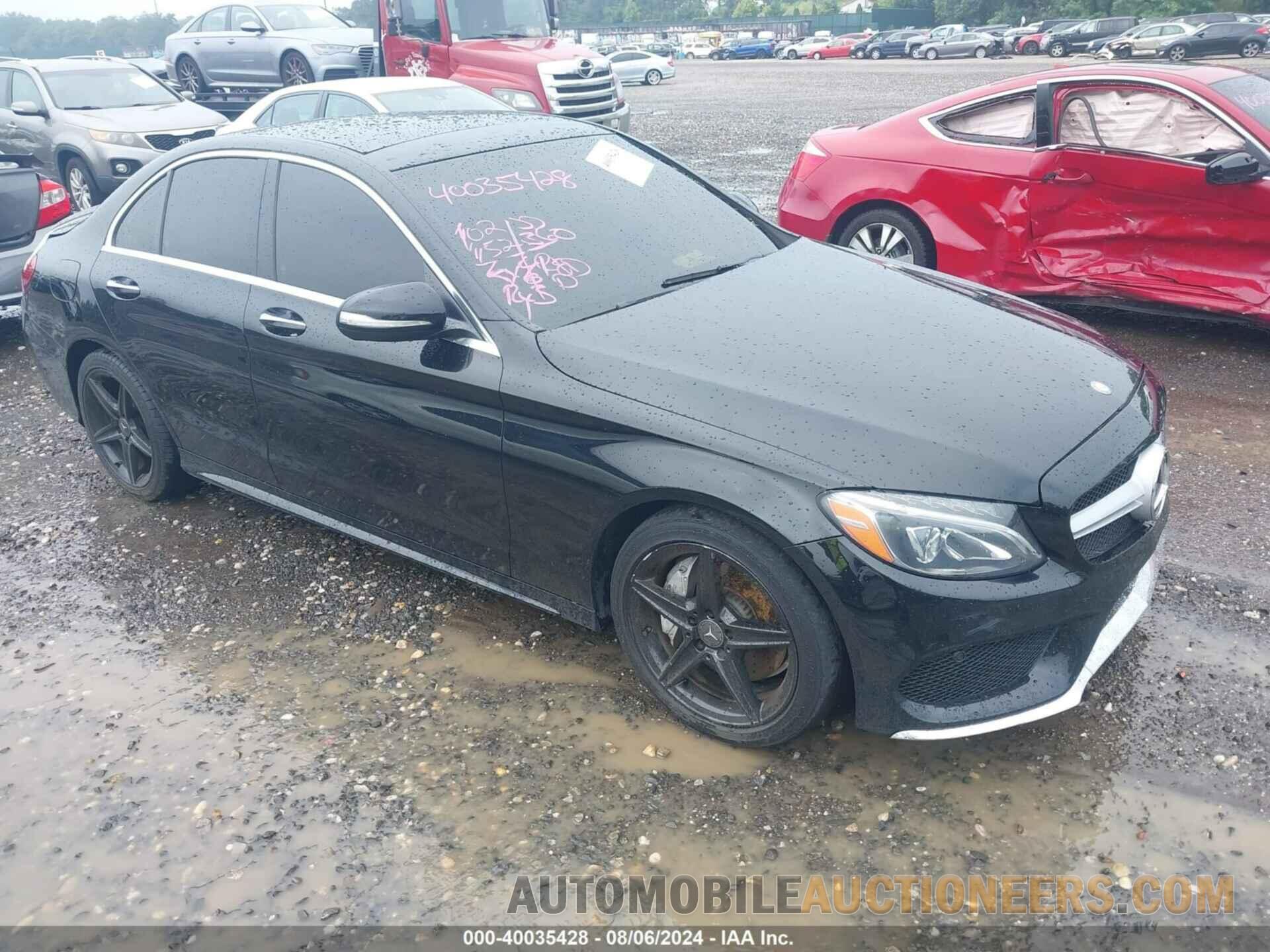 55SWF6GB8FU025417 MERCEDES-BENZ C 400 2015