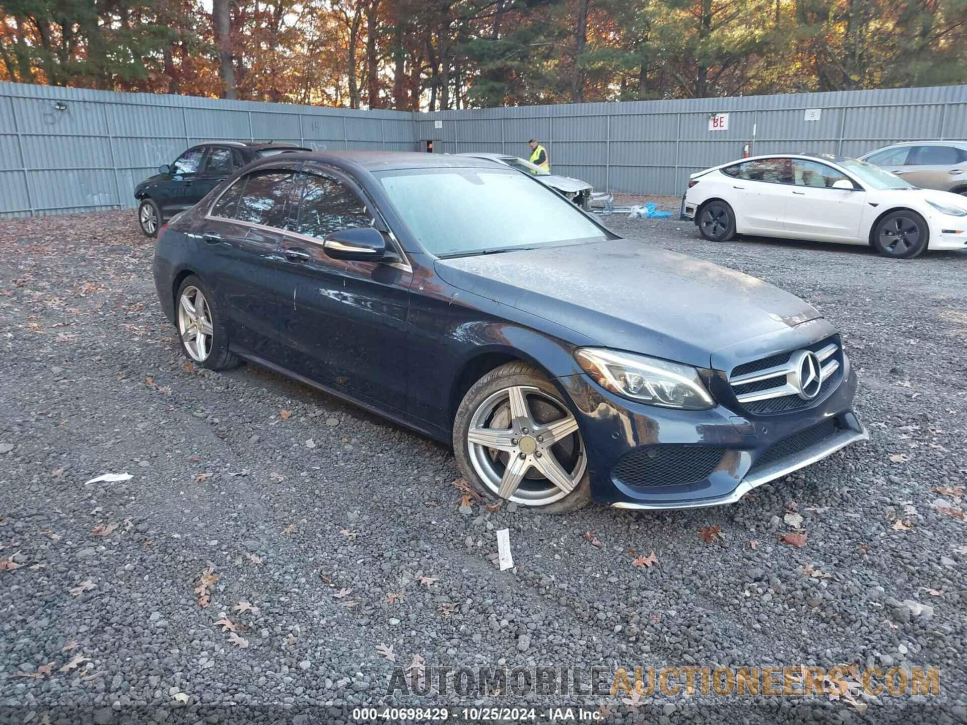 55SWF6GB8FU053024 MERCEDES-BENZ C 400 2015