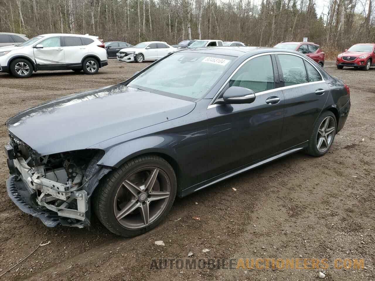 55SWF6GB8FU092471 MERCEDES-BENZ C-CLASS 2015